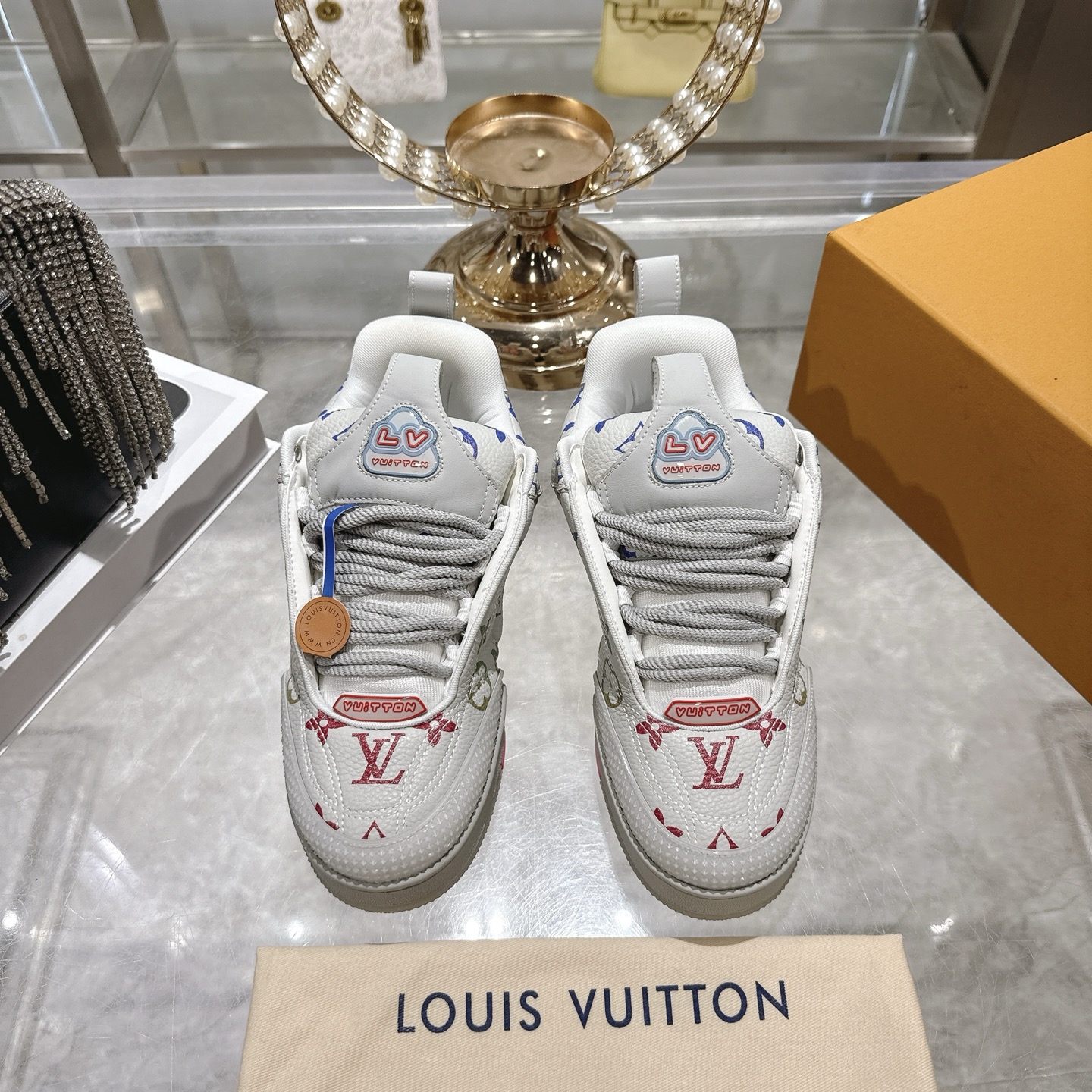 Louis Vuitton High-Top Sneakers: Comfortable, Breathable, and Stylish