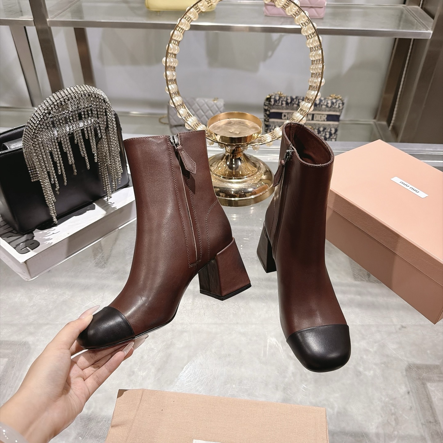 Ботинки Miu Miu