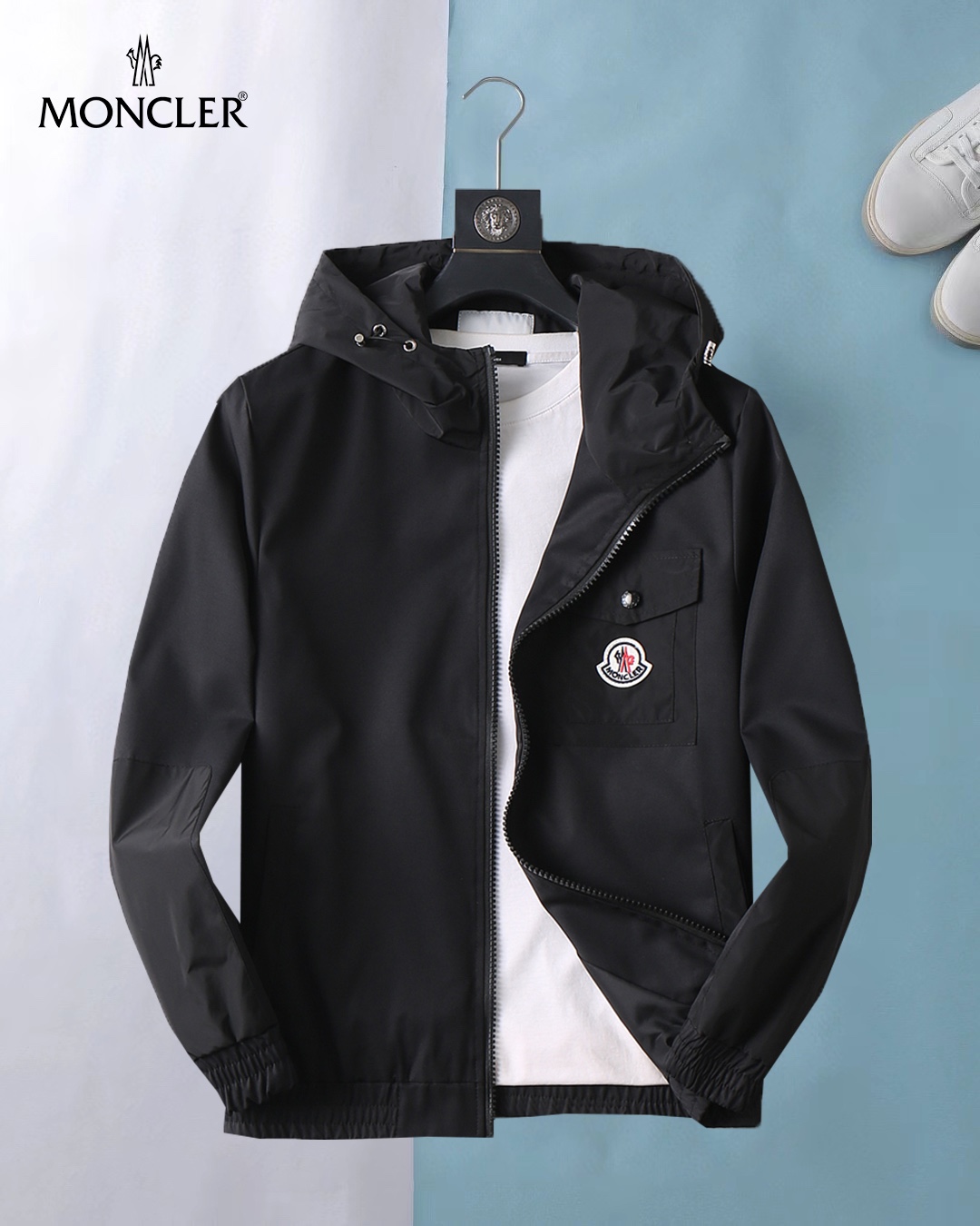 NO:735822,Same style as Mengkou official website, on sale in advance!  2026 spring new men's jacket, high-end version with original order and three standards!  With hidden hood, custom-made fabrics at the counter, highly breathable and comfortable, impeccable details, brand element design concept, reflecting high quality. It feels delicate and soft!  It presents a casual cut and the upper body shape is awesome!  Size M～3XL, maximum wearing capacity is 195 catties.,,Moncler,jackets & coats,jackets & coats,hats,19860909蒙口官网同款,提前发售！2026春季新款男士夹克外套,原单三标齐全高端版本！带隐藏帽,专柜定制面料 透气舒适度高,细节无可挑剔,品牌元素设计理念,体现高品质.手感细腻柔软！呈现休闲裁剪,上身版型超赞！码数M～3XL,最大穿195斤.,,Moncler,jackets & coats,jackets & coats,hats,,Men's clothing