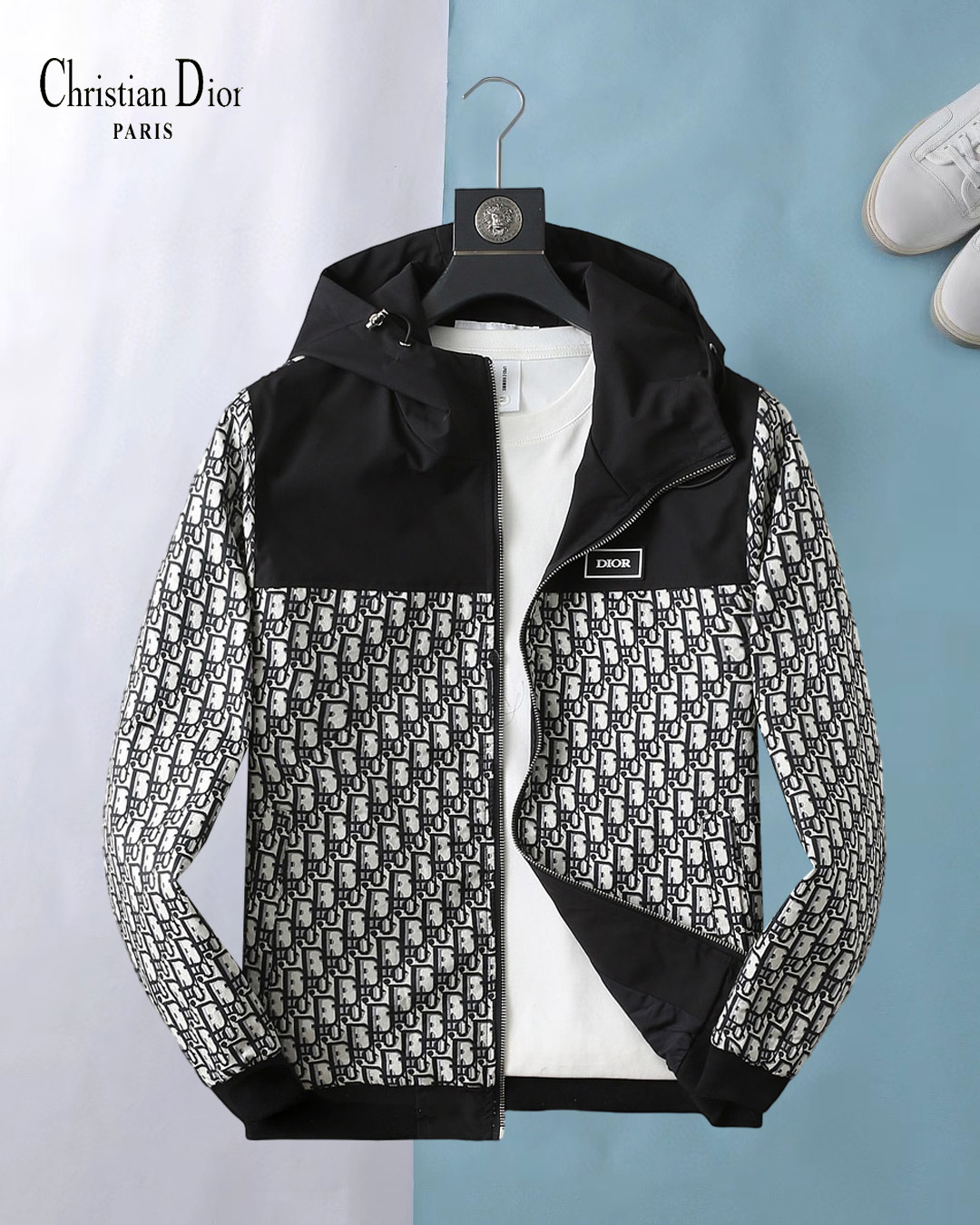 NO:644338,Dior's 2025 Autumn hot-selling counter new casual fashion jacket. Super avant-garde design style. Delicate and comfortable. Very light to wear and not easy to wrinkle. Multiple craftsmanship. The overall design is quite visual. The upper body is casual and stylish, with a certain degree of stiffness. It is definitely at the forefront of fashion. It is recommended for urban leisure. Size M-XXXL (175 140 catties wears L and the maximum wear is 200 catties), dior, jackets &  coats,alexander wang19860909迪奥 2025秋季爆款专柜新款休闲时尚夹克 超前卫设计风格 细腻舒适 穿着非常轻便不易起皱.多重重工艺 整体的设计颇具视觉感,上身休闲有型,有一定的挺括度,绝对走在时尚最尖端的气质感推荐,都市休闲必备.尺码 M-XXXL(175 140斤穿L 最大穿200斤),,dior,jackets & coats,alexander wang,Men's clothing