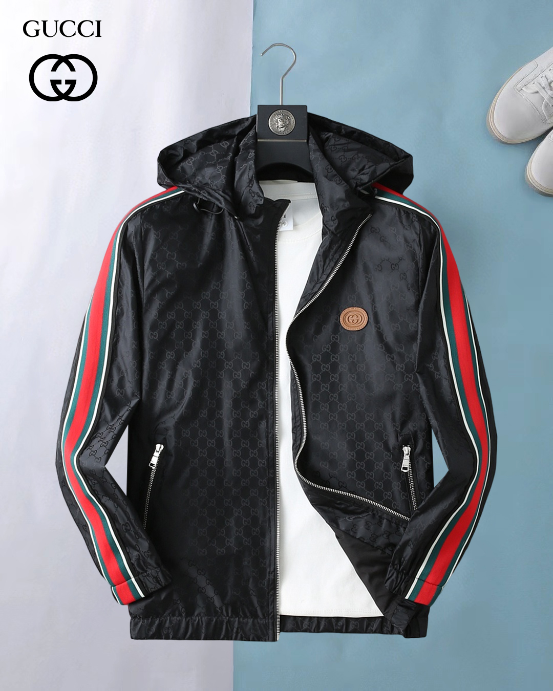 NO:644341,Gucci 2025 new autumn jacket, the new product on the show is in perfect condition, comfortable and warm, complete with three colors, full and attractive color, very outstanding design, easily upgrades the fashion sense, extremely elegant and rigorous workmanship, neat and meticulous wiring!  A masterpiece from a famous designer!  The upper body does not look bloated and is super handsome!  Available sizes M ~ XXXL,,gucci,jackets & coats,jackets & coats,alexander wang19860909古驰 2025秋季新款夹克外套,秀场新品品相非常完美,舒适保暖,三标齐全色泽饱满诱人,非常出彩的设计,轻松将时髦感进阶,做工极为考究严谨,走线工整细致！大牌设计师巨作！上身不显臃肿、超级帅气！现货码数M ～ XXXL,,gucci,jackets & coats,jackets & coats,alexander wang,Men's clothing