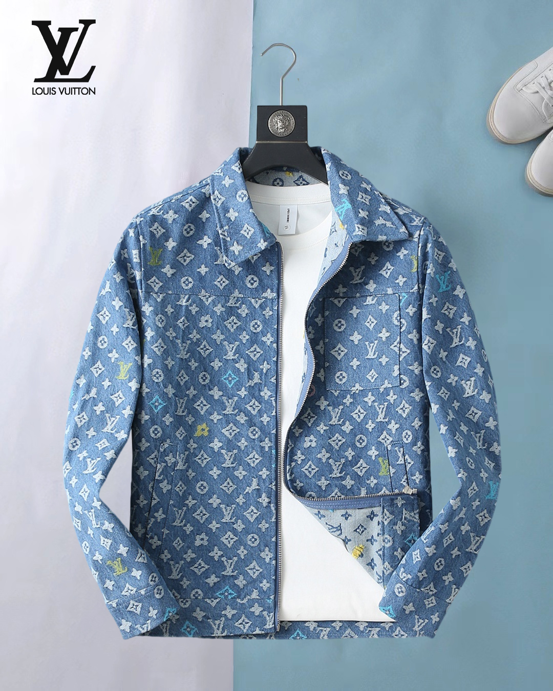 NO:644344,LV 2025 new autumn jacket, the new product on the show is in perfect condition, comfortable and warm, complete with three labels, full and attractive colors, very outstanding design, easily upgrades the fashion sense, extremely sophisticated and rigorous workmanship, neat and meticulous wiring!  A masterpiece from a famous designer!  The upper body does not look bloated and is super handsome!  Available sizes M ~ XXXL,,louis vuitton,jackets & coats,jackets & coats,alexander wang19860909LV 2025秋季新款夹克外套,秀场新品品相非常完美,舒适保暖,三标齐全色泽饱满诱人,非常出彩的设计,轻松将时髦感进阶,做工极为考究严谨,走线工整细致！大牌设计师巨作！上身不显臃肿、超级帅气！现货码数M ～ XXXL,,louis vuitton,jackets & coats,jackets & coats,alexander wang,Men's clothing