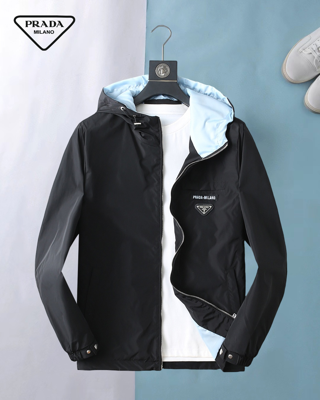 NO:644350,Prada 2025 new autumn jacket, the new product on the show is in perfect condition, comfortable and warm, complete with three colors, full and attractive color, very outstanding design, easily upgrades the fashion sense, extremely elegant and rigorous workmanship, neat and meticulous wiring!  A masterpiece from a famous designer!  The upper body does not look bloated and is super handsome!  Available sizes M ~ XXXL,,prada,jackets & coats,jackets & coats,alexander wang19860909普拉达 2025秋季新款夹克外套,秀场新品品相非常完美,舒适保暖,三标齐全色泽饱满诱人,非常出彩的设计,轻松将时髦感进阶,做工极为考究严谨,走线工整细致！大牌设计师巨作！上身不显臃肿、超级帅气！现货码数M ～ XXXL,,prada,jackets & coats,jackets & coats,alexander wang,Men's clothing