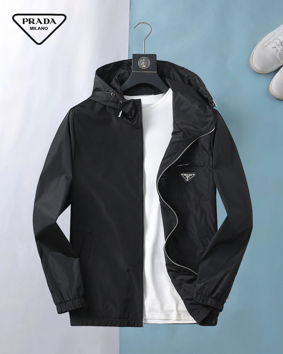 NO:644342,Prada 2025 new autumn jacket, the new product on the show is in perfect condition, comfortable and warm, complete with three colors, full and attractive color, very outstanding design, easily upgrades the fashion sense, extremely elegant and rigorous workmanship, neat and meticulous wiring!  A masterpiece from a famous designer!  The upper body does not look bloated and is super handsome!  Available sizes M ~ XXXL,,prada,jackets & coats,jackets & coats,alexander wang19860909普拉达 2025秋季新款夹克外套,秀场新品品相非常完美,舒适保暖,三标齐全色泽饱满诱人,非常出彩的设计,轻松将时髦感进阶,做工极为考究严谨,走线工整细致！大牌设计师巨作！上身不显臃肿、超级帅气！现货码数M ～ XXXL,,prada,jackets & coats,jackets & coats,alexander wang,Men's clothing