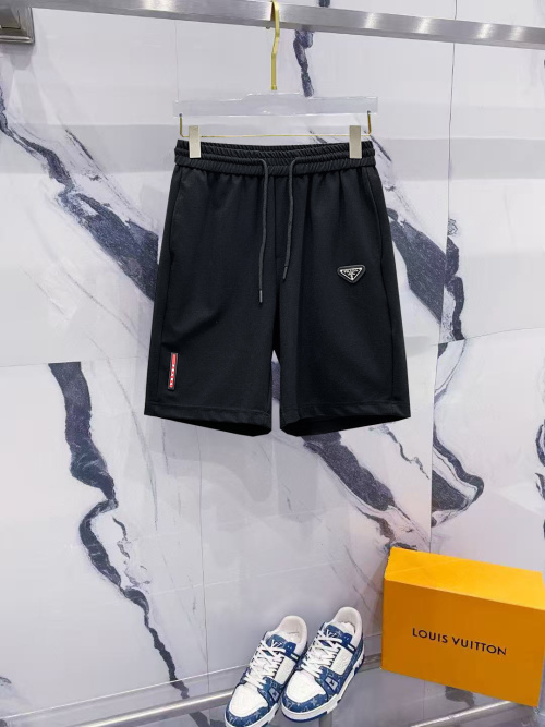 Prada 2025SS Summer New Men's Casual Shorts with Classic Logo 1 Prada 2025SS Summer New Men's Casual Shorts with Classic Logo