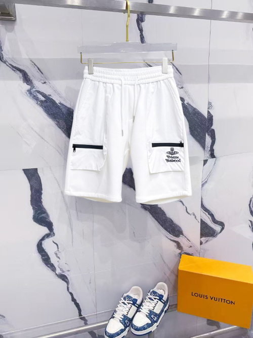 Vivienne Westwood Short Décontracté de Luxe avec Logo Brodé, Collection 2025 1 Vivienne Westwood Short Décontracté de Luxe avec Logo Brodé, Collection 2025