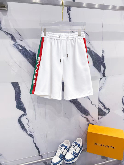 Moncler 2025SS Summer Cotton Casual Shorts with Logo - Comfortable Fit 1 Moncler 2025SS Summer Cotton Casual Shorts with Logo - Comfortable Fit