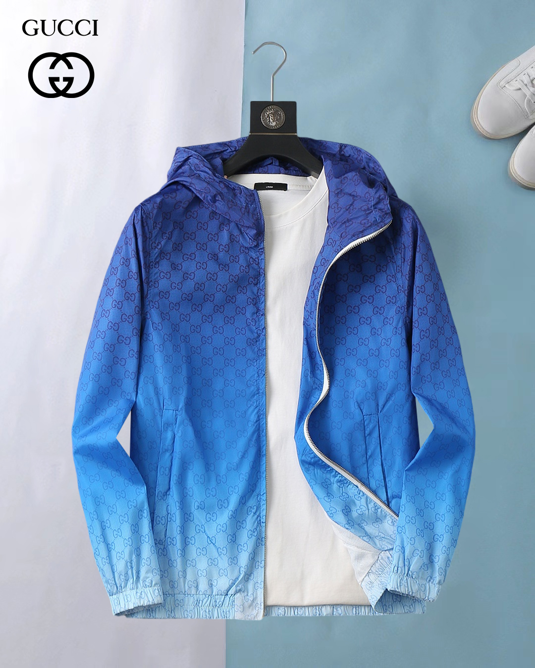 NO:537974,Guqi 2025 autumn new jacket jacket, the new product on the show is perfect, comfortable and warm, the three standards are complete in color and full and attractive, and the very outstanding design easily advances the sense of fashion, the workmanship is extremely exquisite and rigorous, and the wiring is neat and meticulous!  A masterpiece of a big-name designer!  The upper body doesn't look bloated and super handsome!  Spot code M ~ 3XL,,jackets & coats,jackets & coats,alexander wang19860909古奇 2025秋季新款夹克外套,秀场新品品相非常完美,舒适保暖,三标齐全色泽饱满诱人,非常出彩的设计,轻松将时髦感进阶,做工极为考究严谨,走线工整细致！大牌设计师巨作！上身不显臃肿、超级帅气！现货码数M ～ 3XL,,jackets & coats,jackets & coats,alexander wang,Men's clothing