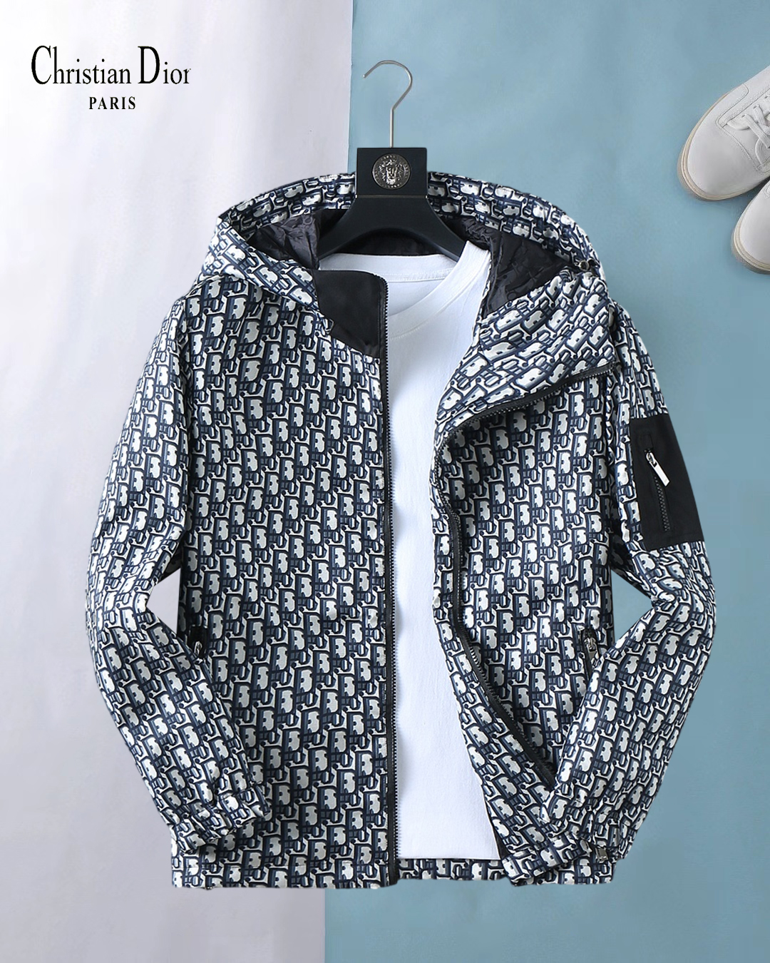 NO:572454,Dior's 2025 new autumn jacket, the new product on the show is in perfect condition, comfortable and warm, complete with three labels, full and attractive colors, very outstanding design, easily upgrades the fashion sense, extremely elegant and rigorous workmanship, neat and meticulous wiring!  A masterpiece from a famous designer!  The upper body does not look bloated and is super handsome!  Available size M ~ 3XL,,dior,jackets & coats,jackets & coats,alexander wang19860909迪奥 2025秋季新款夹克外套,秀场新品品相非常完美,舒适保暖,三标齐全色泽饱满诱人,非常出彩的设计,轻松将时髦感进阶,做工极为考究严谨,走线工整细致！大牌设计师巨作！上身不显臃肿、超级帅气！现货码数M ～ 3XL,,dior,jackets & coats,jackets & coats,alexander wang,Men's clothing