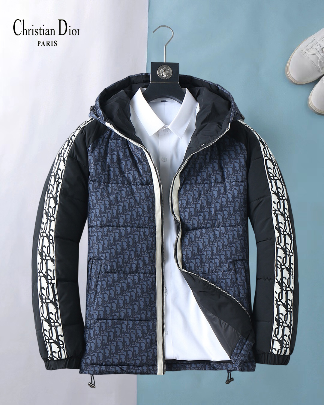 NO:644371,Dior's 2025ss new winter down jacket with complete three standards, the new product on the show is in perfect condition, comfortable and warm, the color is full and attractive, the design is very brilliant, it can easily enhance the fashion sense, the workmanship is extremely sophisticated and rigorous, and the wiring is neat and meticulous!  A masterpiece from a famous designer!  The upper body does not look bloated and is super handsome!  Available sizes M ~ XXXL,,dior,jackets & coats,down jacket,alexander wang19860909迪奥 三标齐全 2025ss冬季新款羽绒棉服外套,秀场新品品相非常完美,舒适保暖,色泽饱满诱人,非常出彩的设计,轻松将时髦感进阶,做工极为考究严谨,走线工整细致！大牌设计师巨作！上身不显臃肿、超级帅气！现货码数M ～ XXXL,,dior,jackets & coats,down jacket,alexander wang,Men's clothing