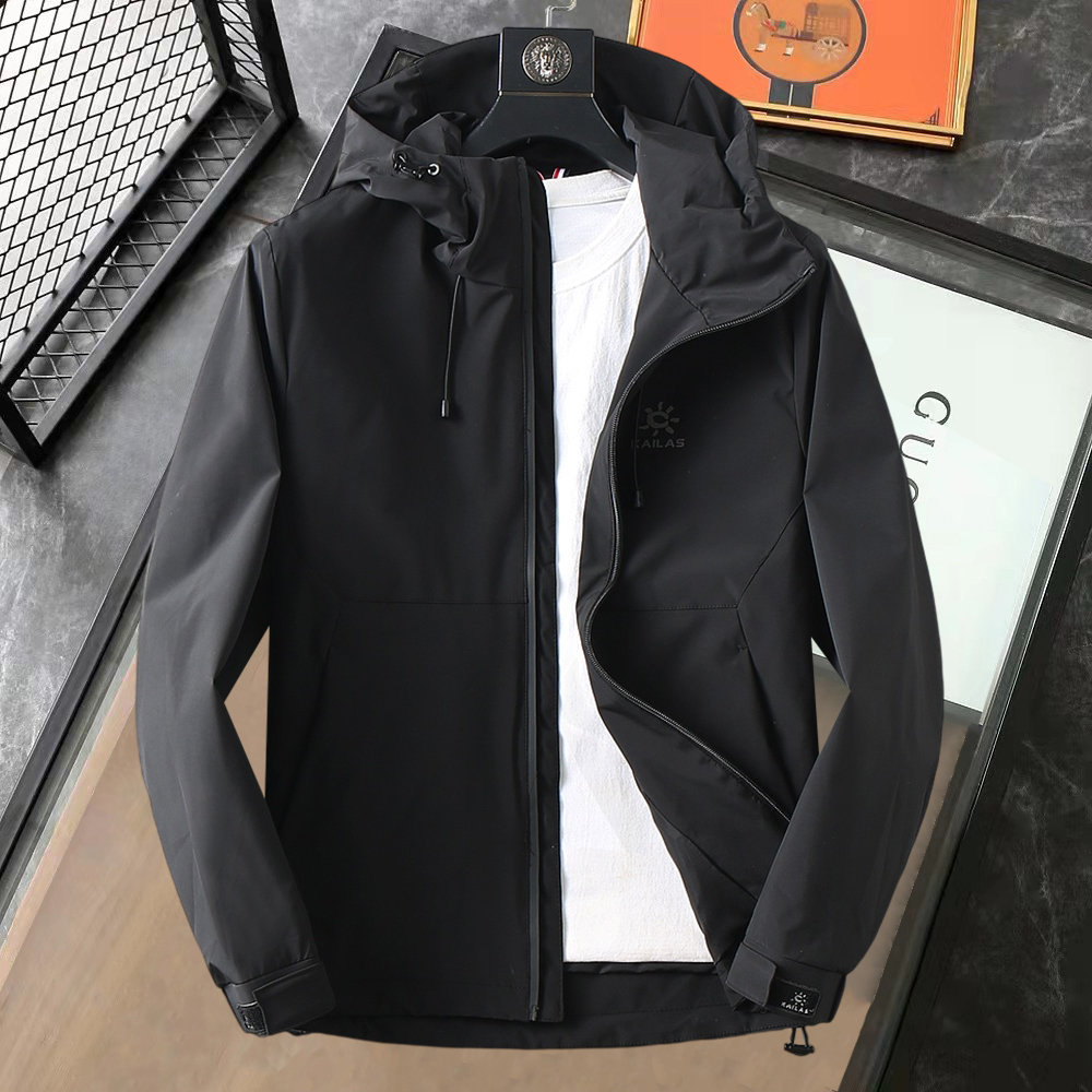 NO:760352,Kaileshi 2026 spring new men's jacket, original three-standard high-end version!  Custom-made fabrics at the counter are highly breathable and comfortable, with impeccable details, brand element design concepts, and professional purchase-level reflection of high quality. It feels delicate and soft!  It presents a casual cut and the upper body shape is awesome!  Size M～XXXL,,jackets & coats,jackets & coats,19860909凯乐石 2026春季新款男士夹克外套,原单三标齐全高端版本！专柜定制面料 透气舒适度高,细节无可挑剔,品牌元素设计理念,专业代购级体现高品质.手感细腻柔软！呈现休闲裁剪,上身版型超赞！码数M～XXXL,,jackets & coats,jackets & coats,,Men's clothing