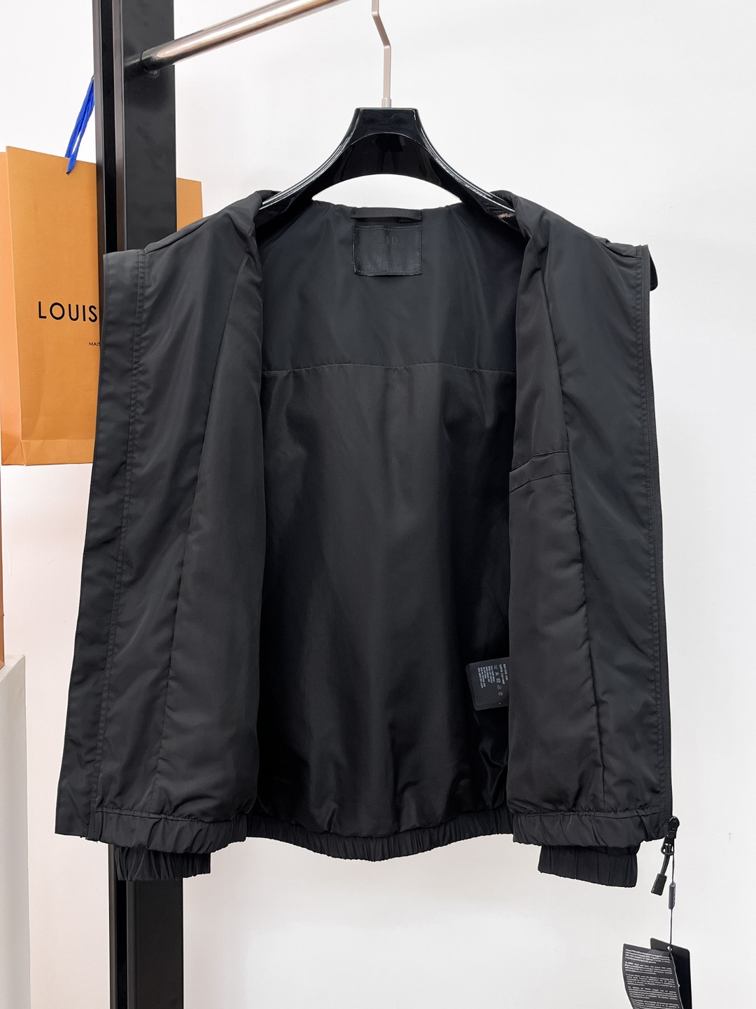 Prada 普拉达 2026春季新品 休闲皮衣夹克外套