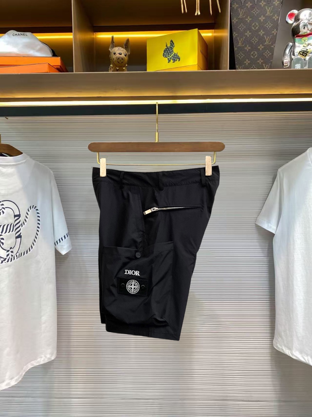 Dior 迪奥 三标齐全 2026夏季新款男士休闲短裤 高级定制面料透气面料 透气弹力舒适度极高