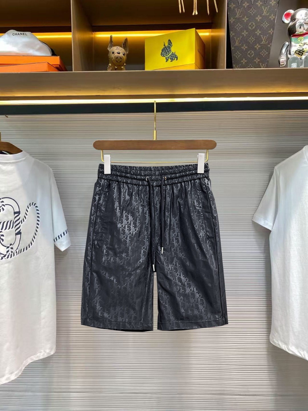 Dior 迪奥 三标齐全 2026夏季新款男士休闲短裤 高级定制面料透气面料 透气弹力舒适度极高
