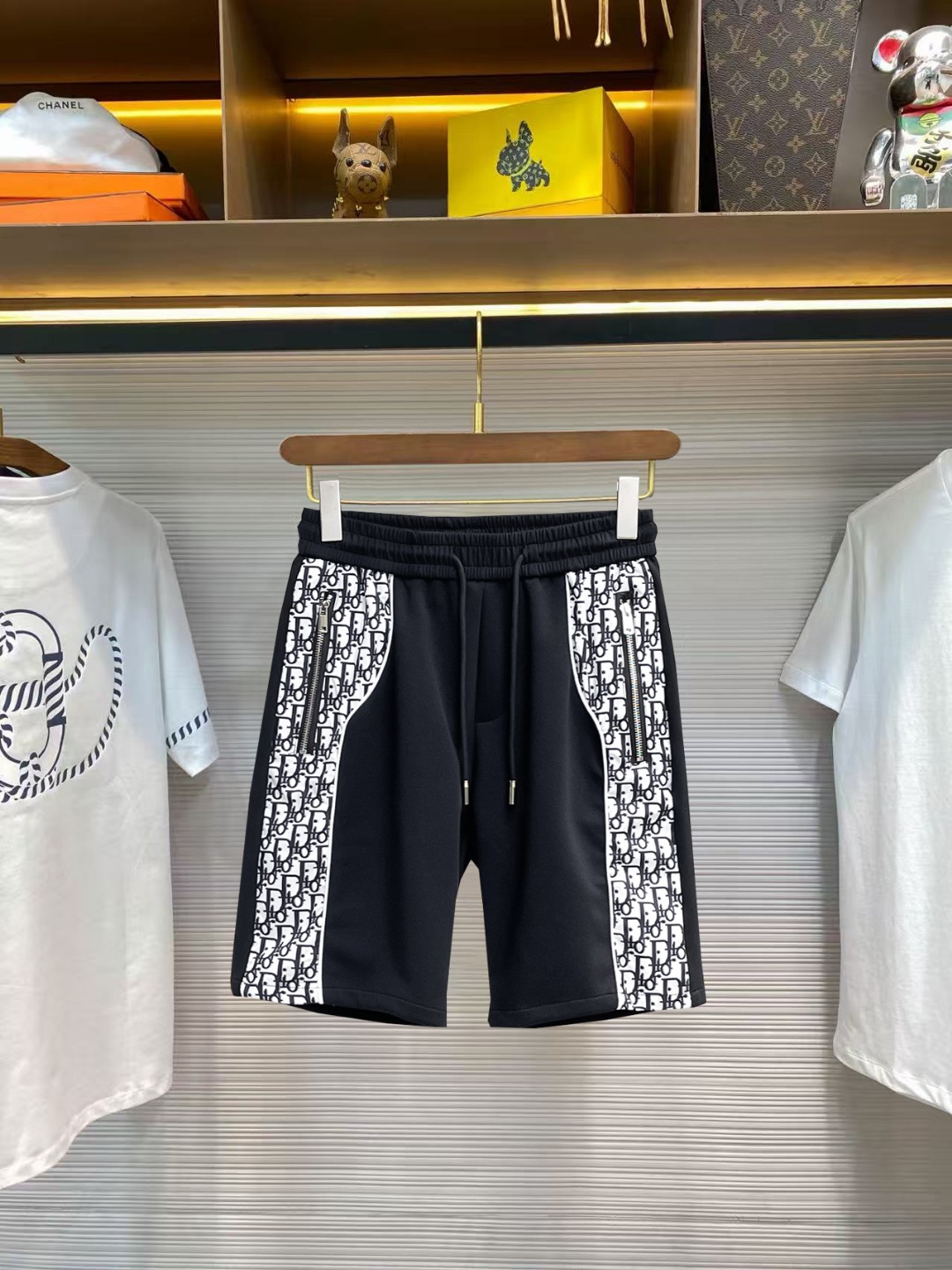 Dior 迪奥 三标齐全 2026夏季新款男士休闲短裤 高级定制面料透气面料 透气弹力舒适度极高