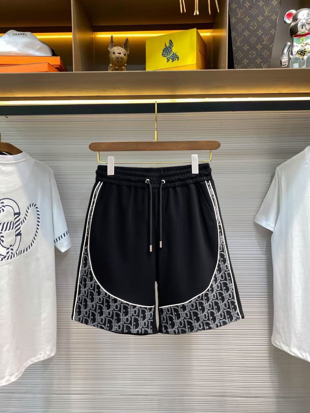 Dior 迪奥 三标齐全 2026夏季新款男士休闲短裤 高级定制面料透气面料 透气弹力舒适度极高