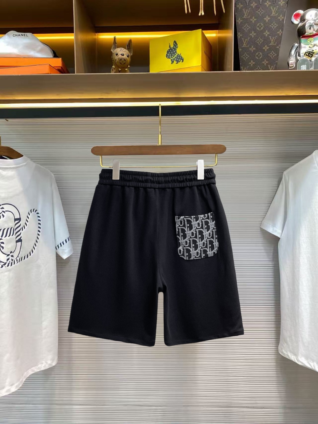 Dior 迪奥 三标齐全 2026夏季新款男士休闲短裤 高级定制面料透气面料 透气弹力舒适度极高
