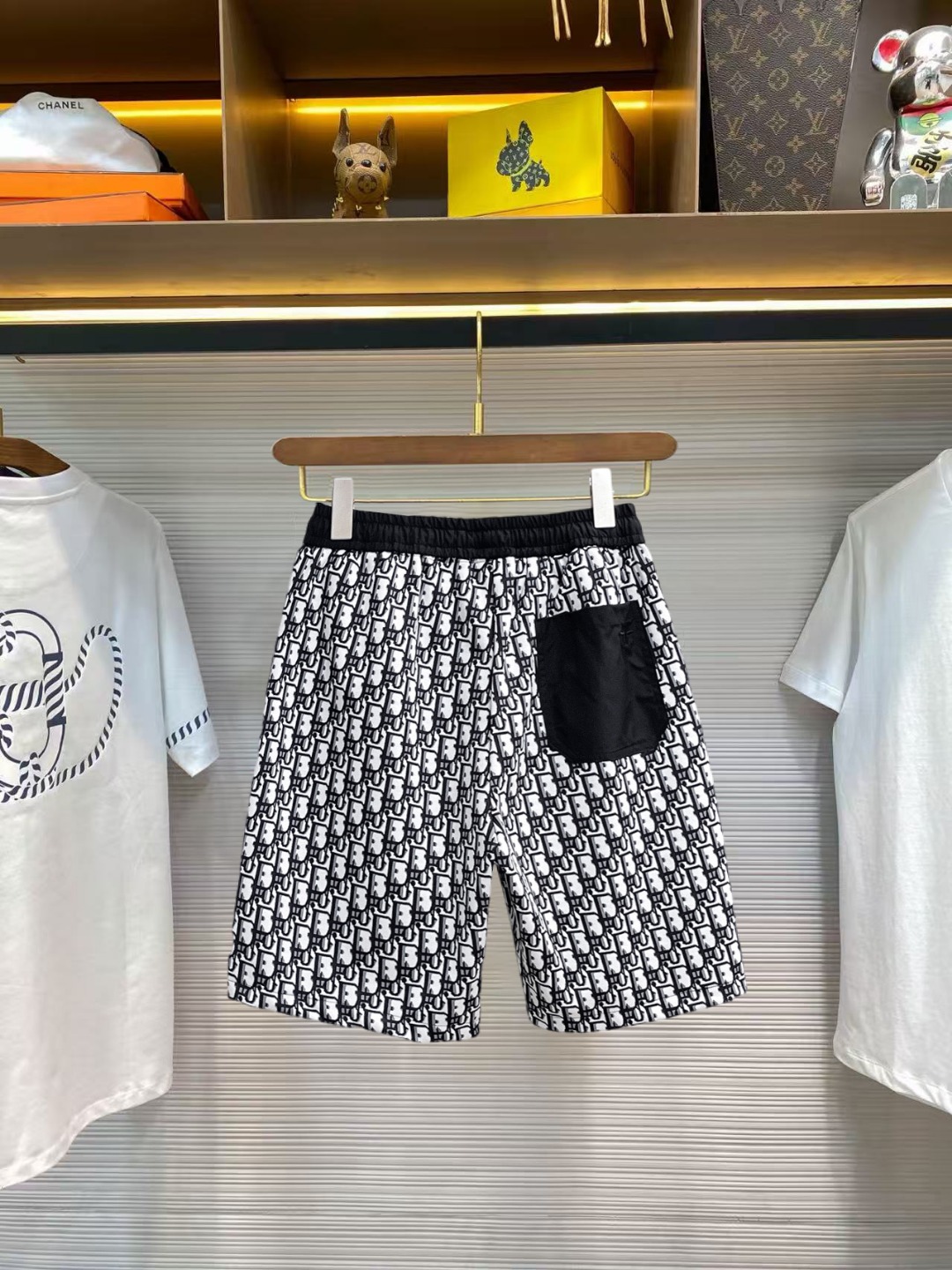 Dior 迪奥 三标齐全 2026夏季新款男士休闲短裤 高级定制面料透气面料 透气弹力舒适度极高
