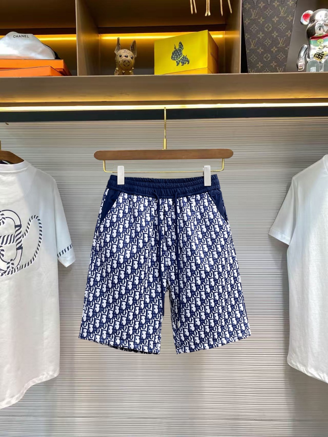 Dior 迪奥 三标齐全 2026夏季新款男士休闲短裤 高级定制面料透气面料 透气弹力舒适度极高