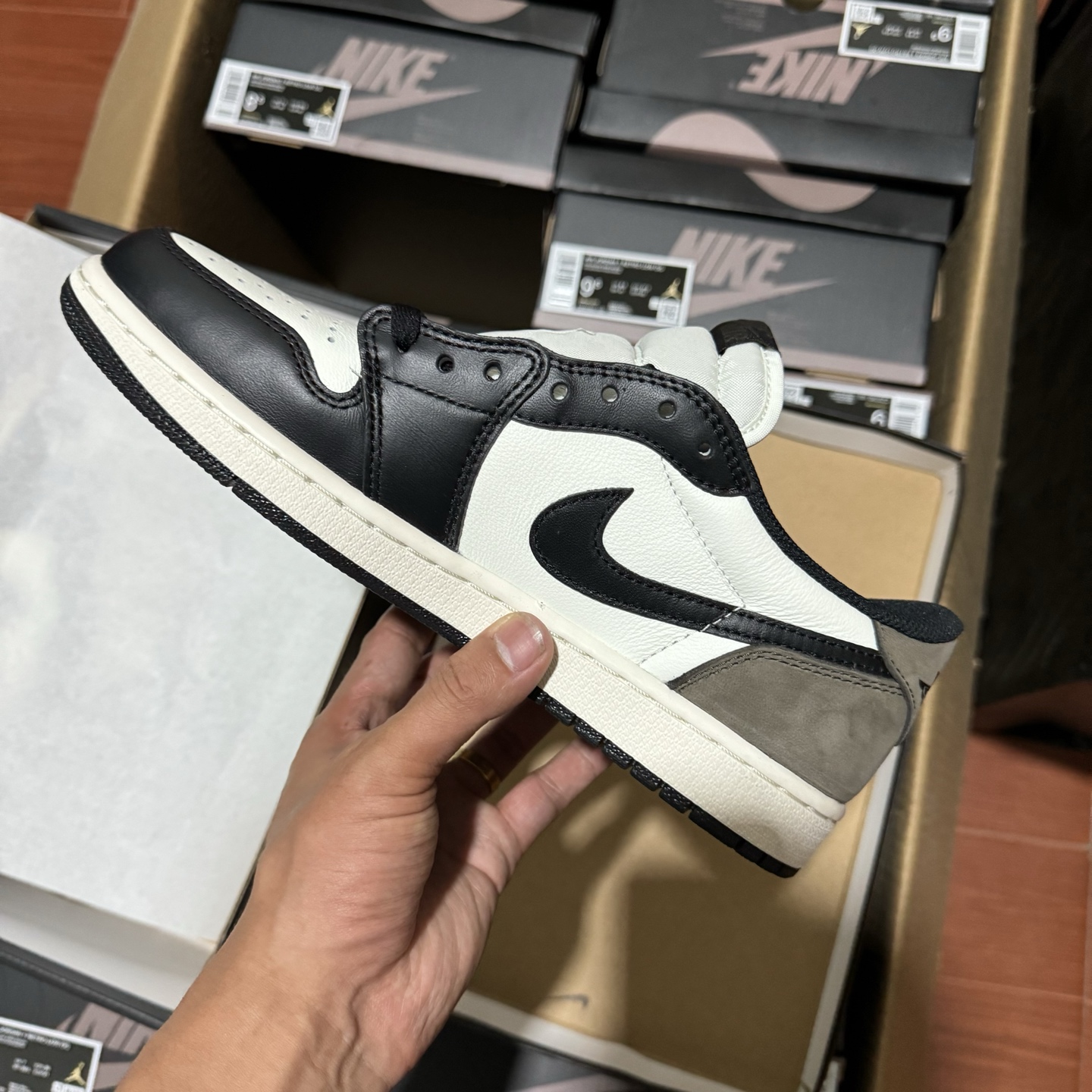  纯原 同价格之最优 Air Jordan 1 Low AJ1乔1 og低帮文化篮球鞋小摩卡 CZ079