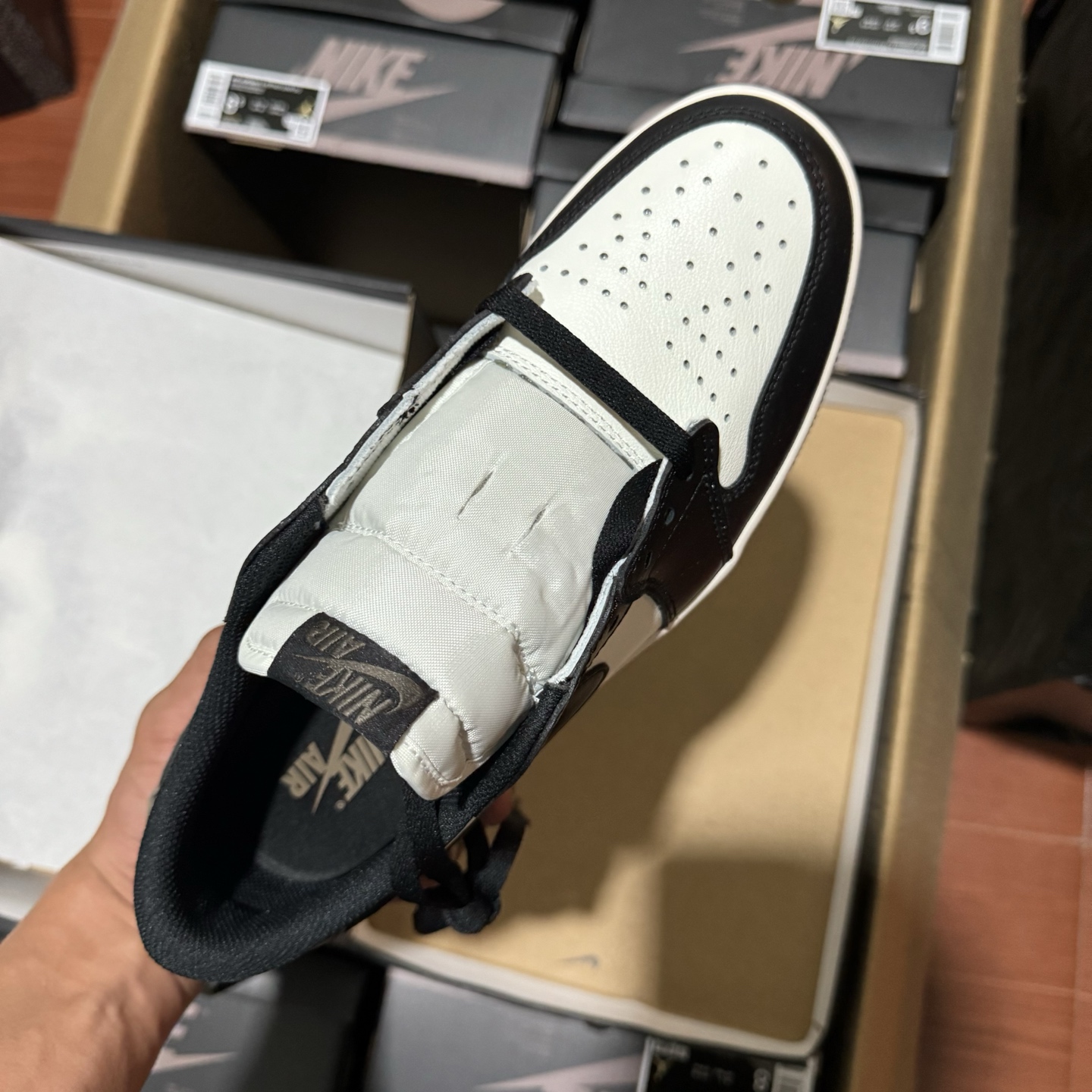  纯原 同价格之最优 Air Jordan 1 Low AJ1乔1 og低帮文化篮球鞋小摩卡 CZ079