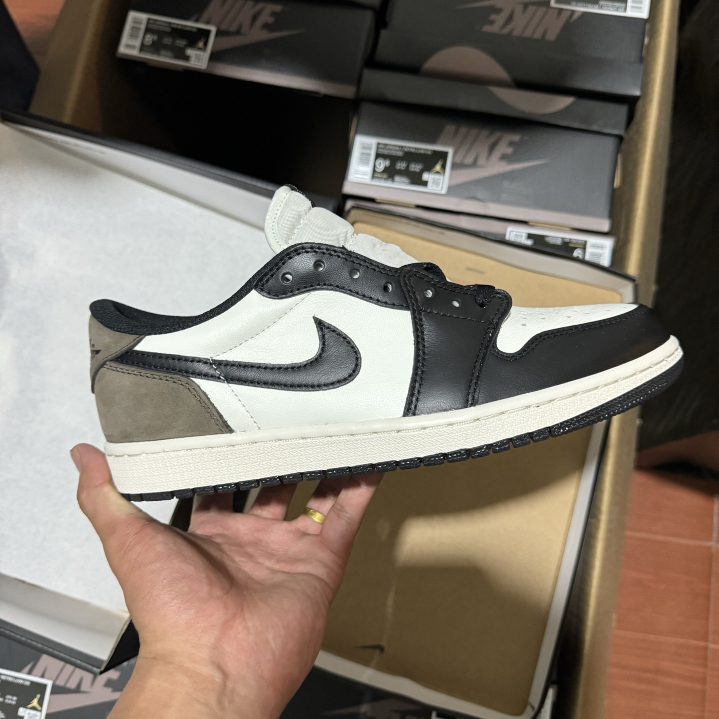  纯原 同价格之最优 Air Jordan 1 Low AJ1乔1 og低帮文化篮球鞋小摩卡 CZ079