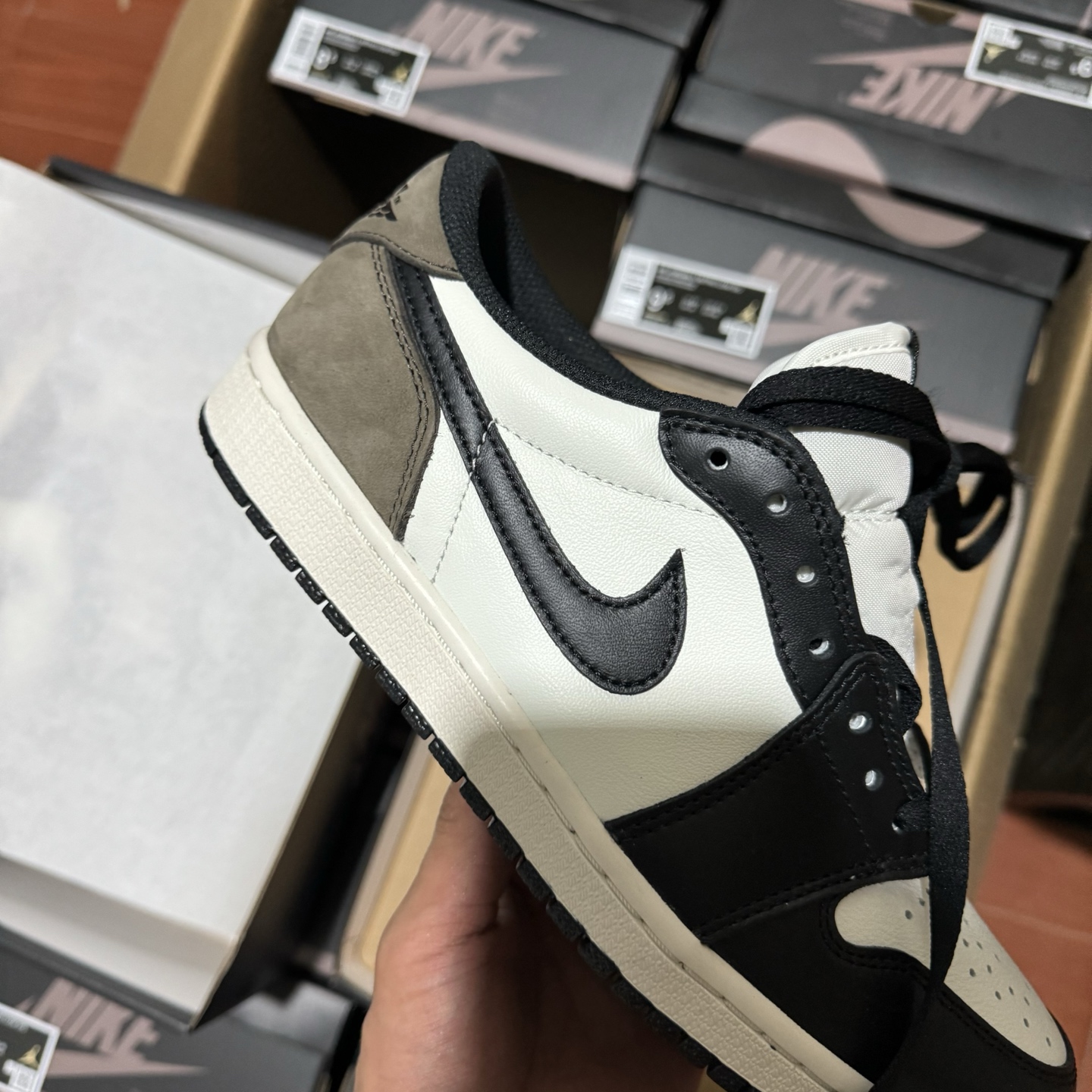  纯原 同价格之最优 Air Jordan 1 Low AJ1乔1 og低帮文化篮球鞋小摩卡 CZ079