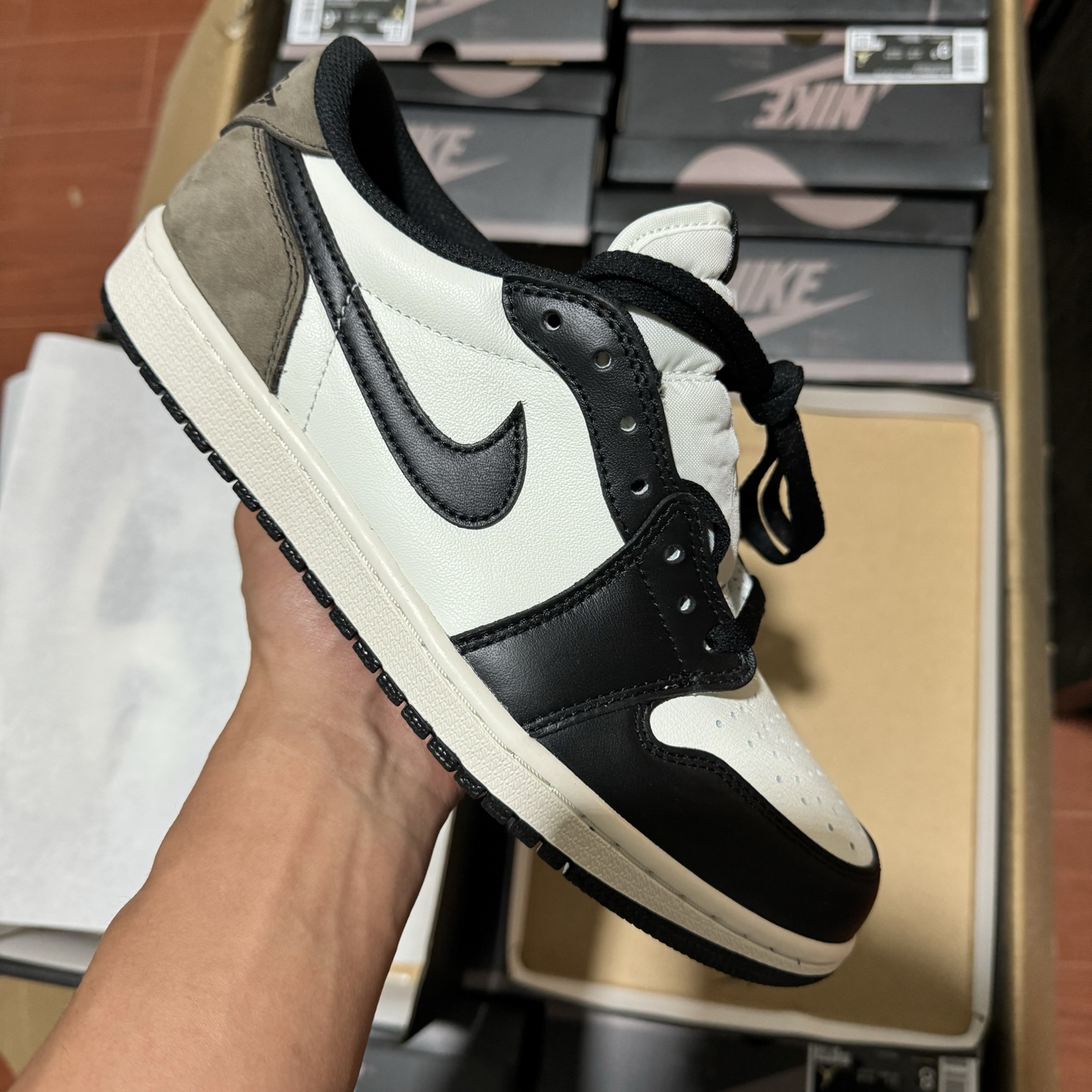  纯原 同价格之最优 Air Jordan 1 Low AJ1乔1 og低帮文化篮球鞋小摩卡 CZ079