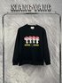 Gucci Clothing Sweatshirts Black White Printing Unisex Cotton Fall/Winter Collection Vintage