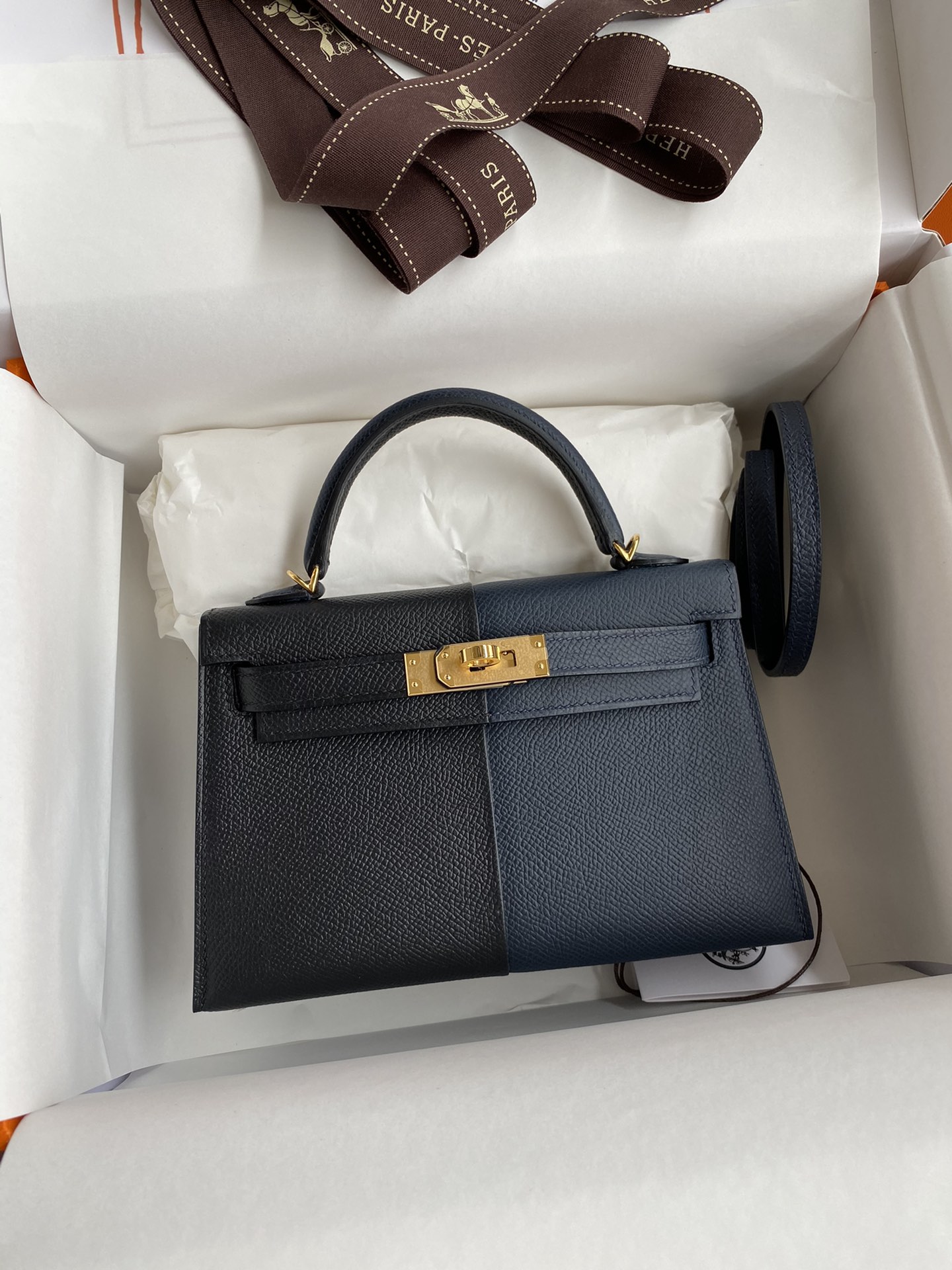 Comprar réplica de melhor qualidade
 Hermes Kelly Bolsas Sacos de corpo cruzado & Ombro Preto Azul Vermelho Hardware Dourado Epsom Mini