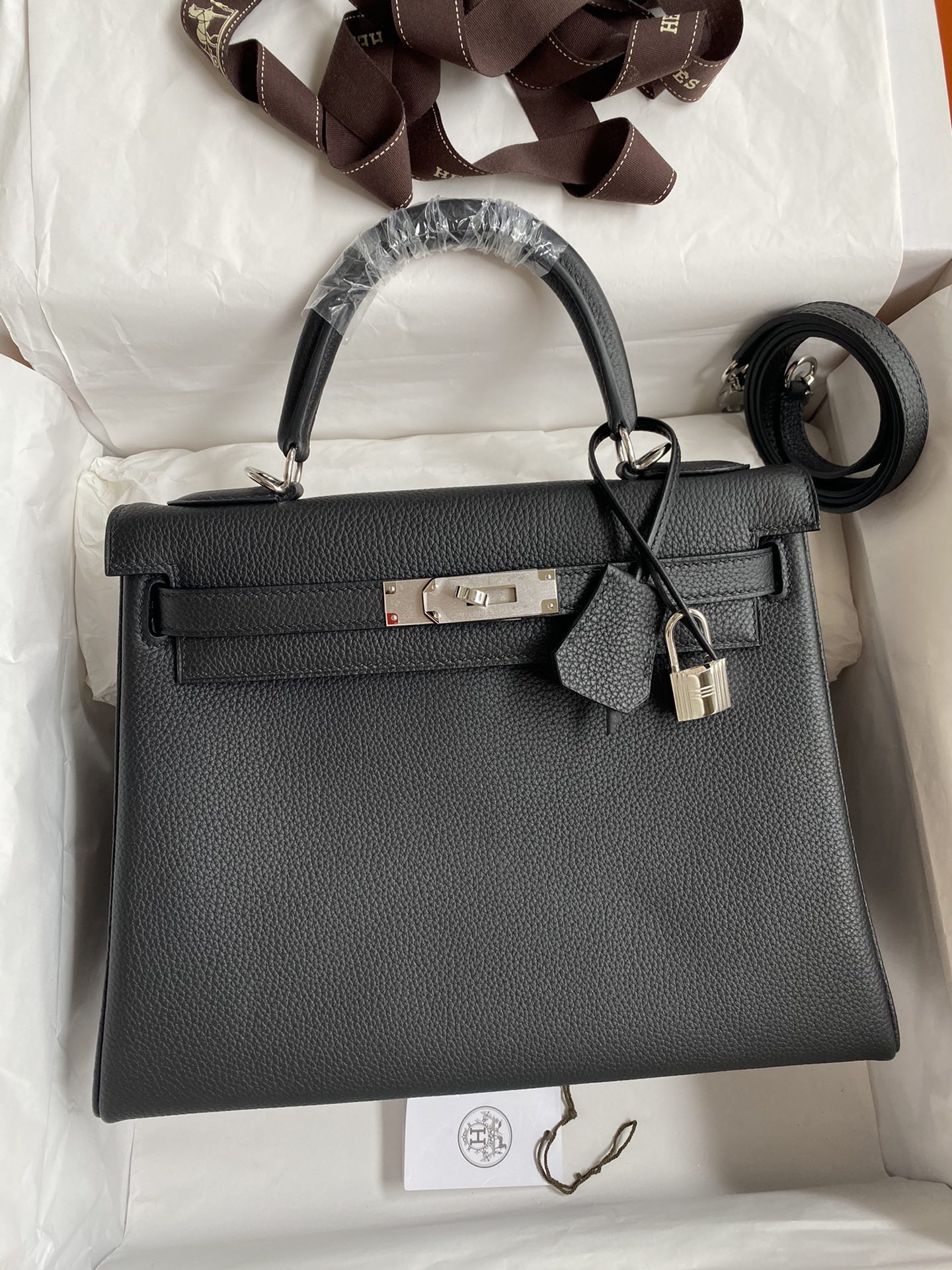 Hermes Kelly Bolsas Sacos de corpo cruzado & Ombro Réplica de qualidade AAAA
 Preto Hardware Prata