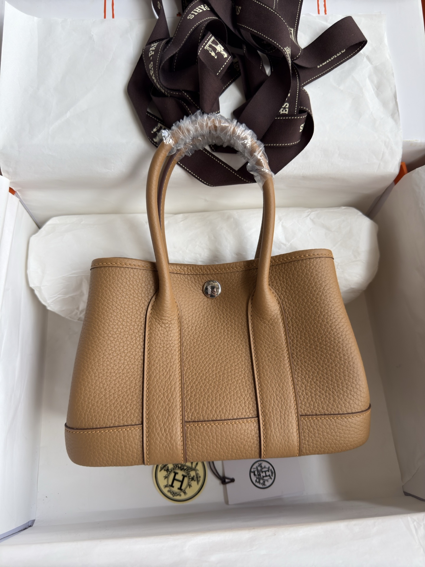 NO:698708,New product Mini garden bag Neo Garden 23cm imported TC leather biscuit color super Q super cute limited edition counter synchronization, Hermes, hermes, Hermes,19860909新品 Mini 花园包 Neo Garden 23cm 进口TC皮 饼干色 超Q超可爱 限量版 专柜同步,爱马仕,hermes,Hermes,,Bag