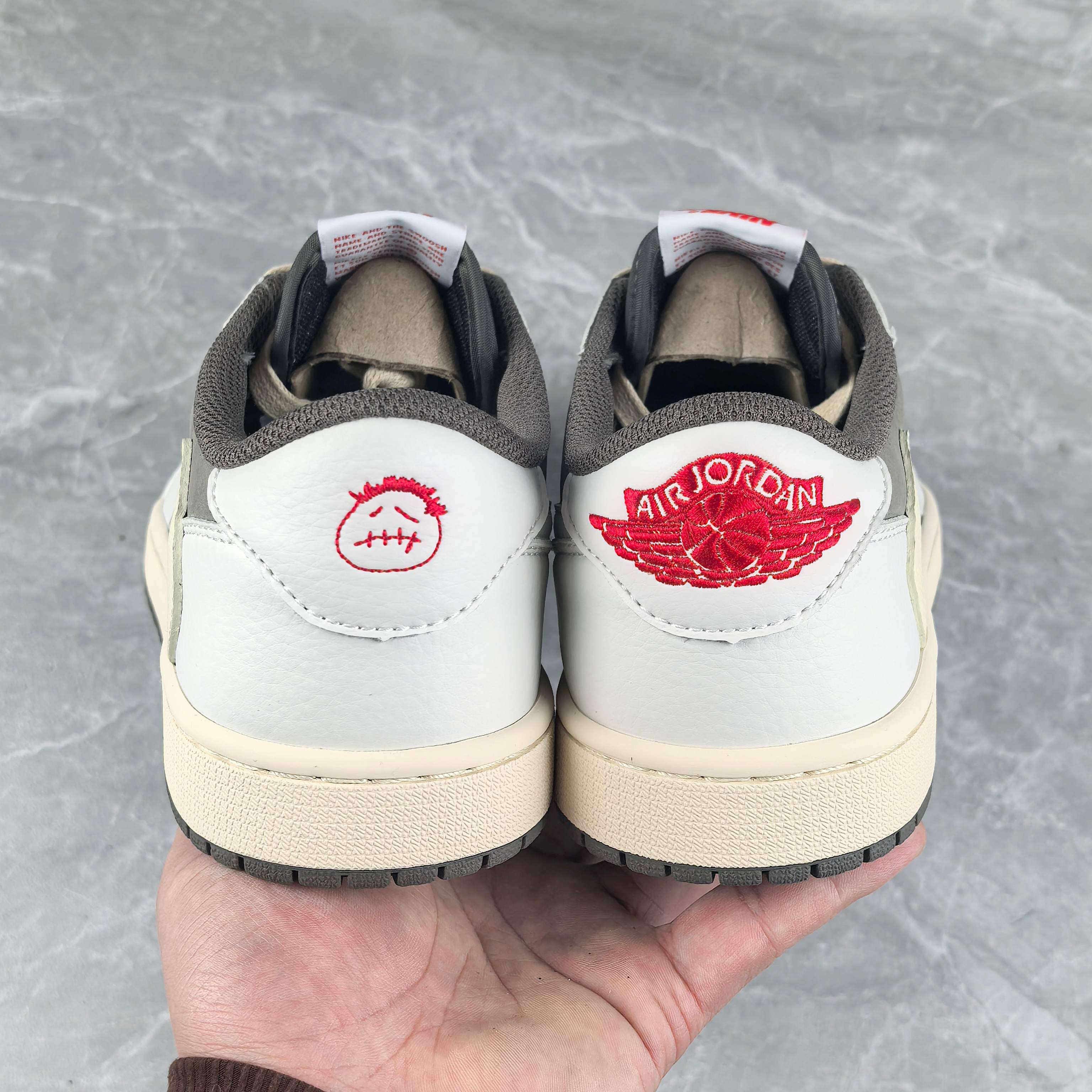 特价清仓XDM版本倒钩系列白棕低帮上架LW老汪同套数据打造 顶级工艺水准 纯原标准秒杀一切市场在售同价位