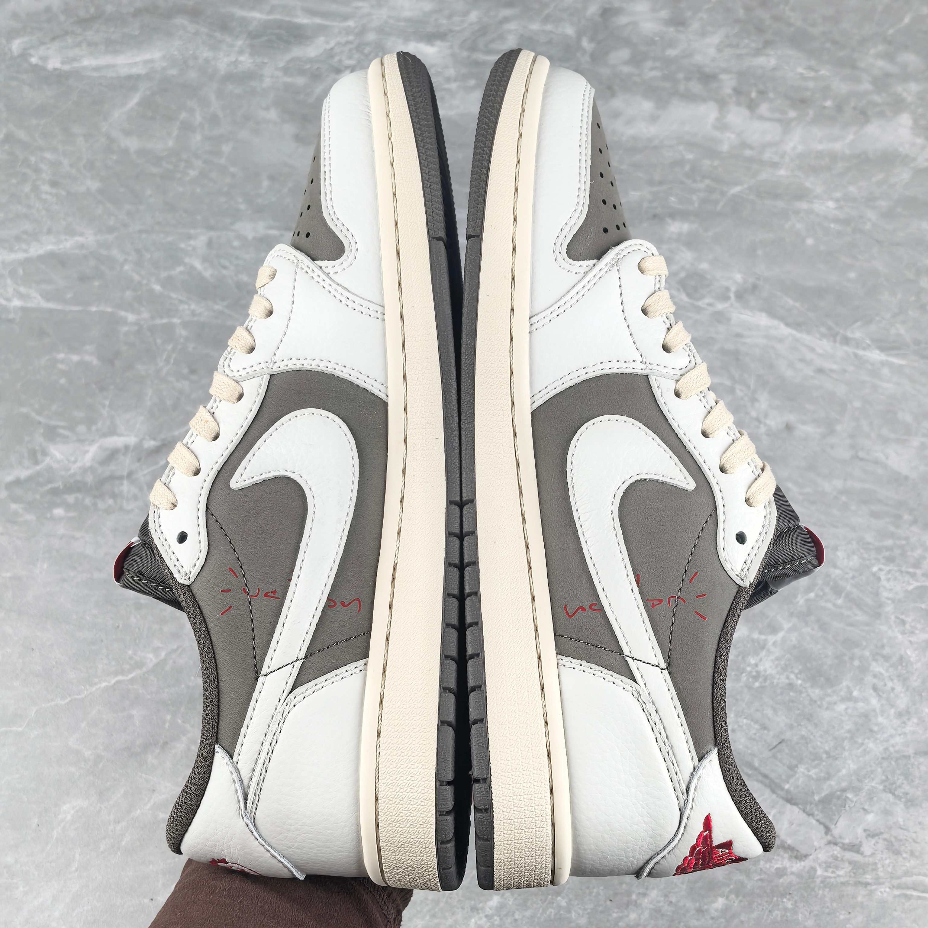 特价清仓XDM版本倒钩系列白棕低帮上架LW老汪同套数据打造 顶级工艺水准 纯原标准秒杀一切市场在售同价位