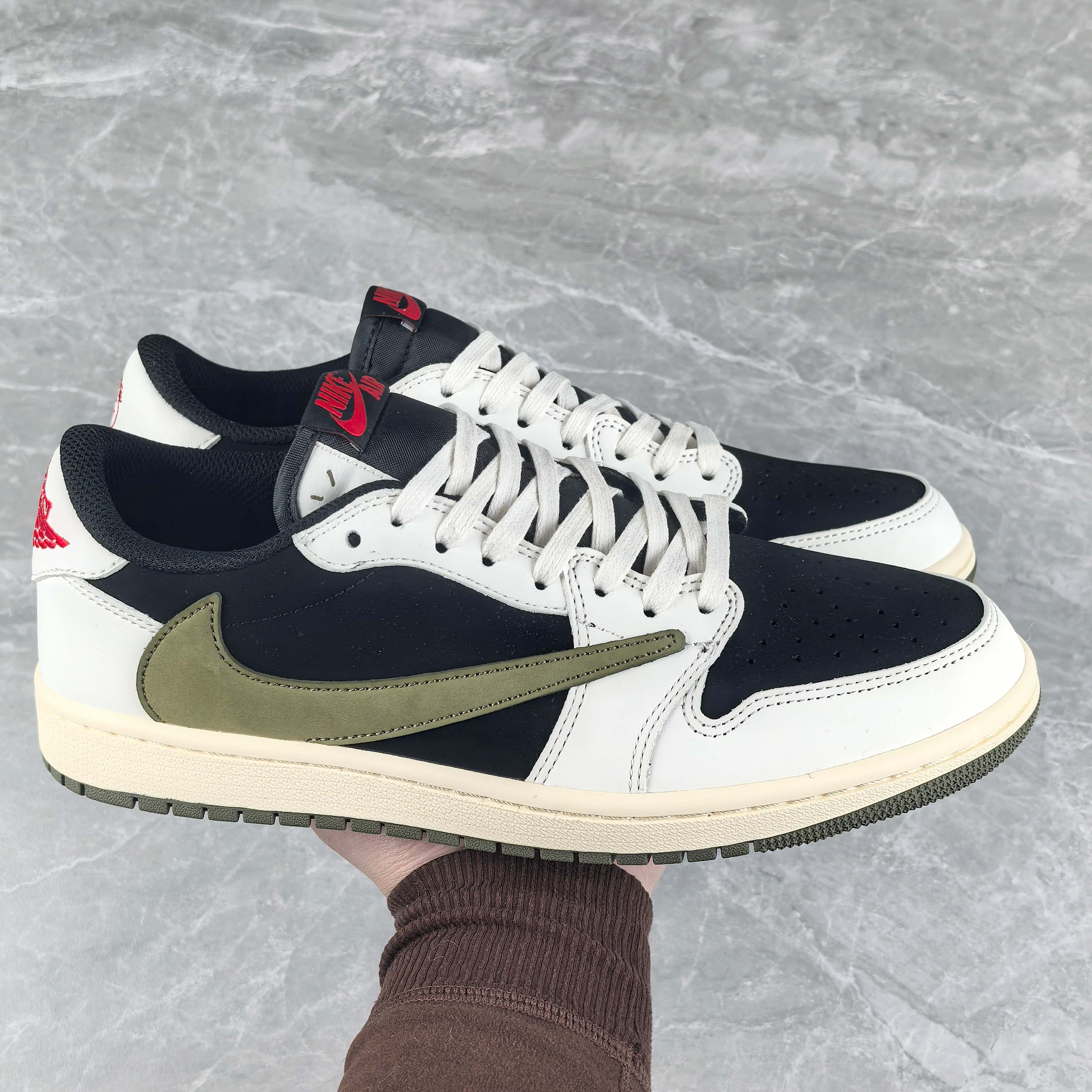 特价清仓XDM版本倒钩系列橄榄绿低帮上架LW老汪同套数据打造 顶级工艺水准 纯原标准秒杀一切市场在售同价