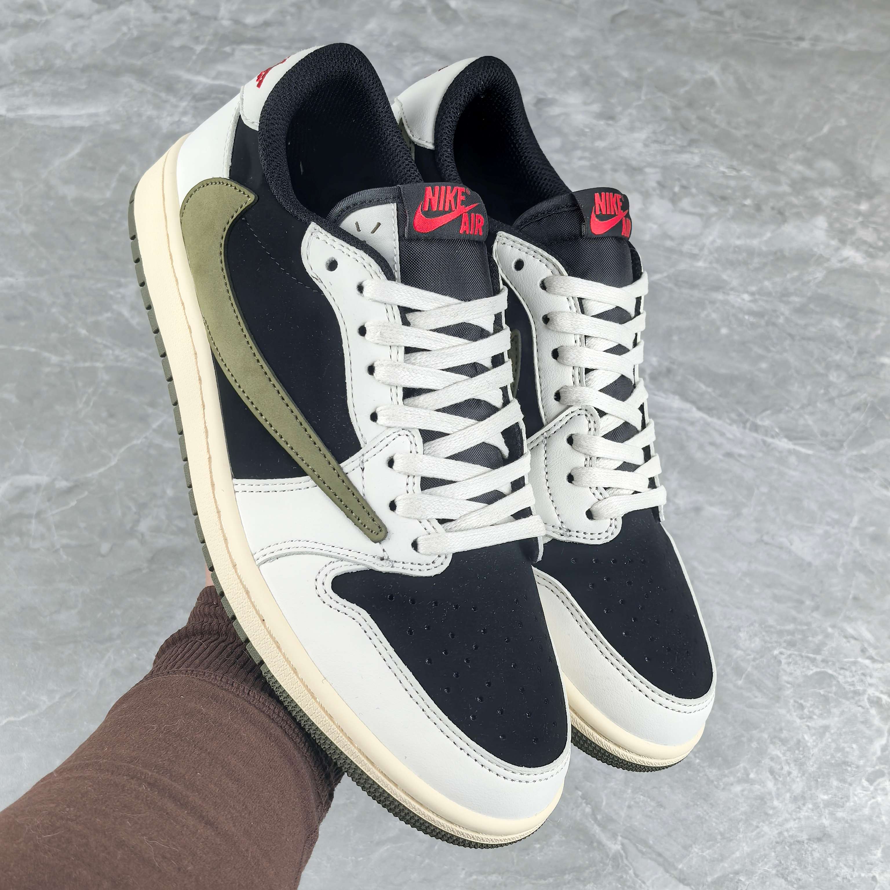 特价清仓XDM版本倒钩系列橄榄绿低帮上架LW老汪同套数据打造 顶级工艺水准 纯原标准秒杀一切市场在售同价