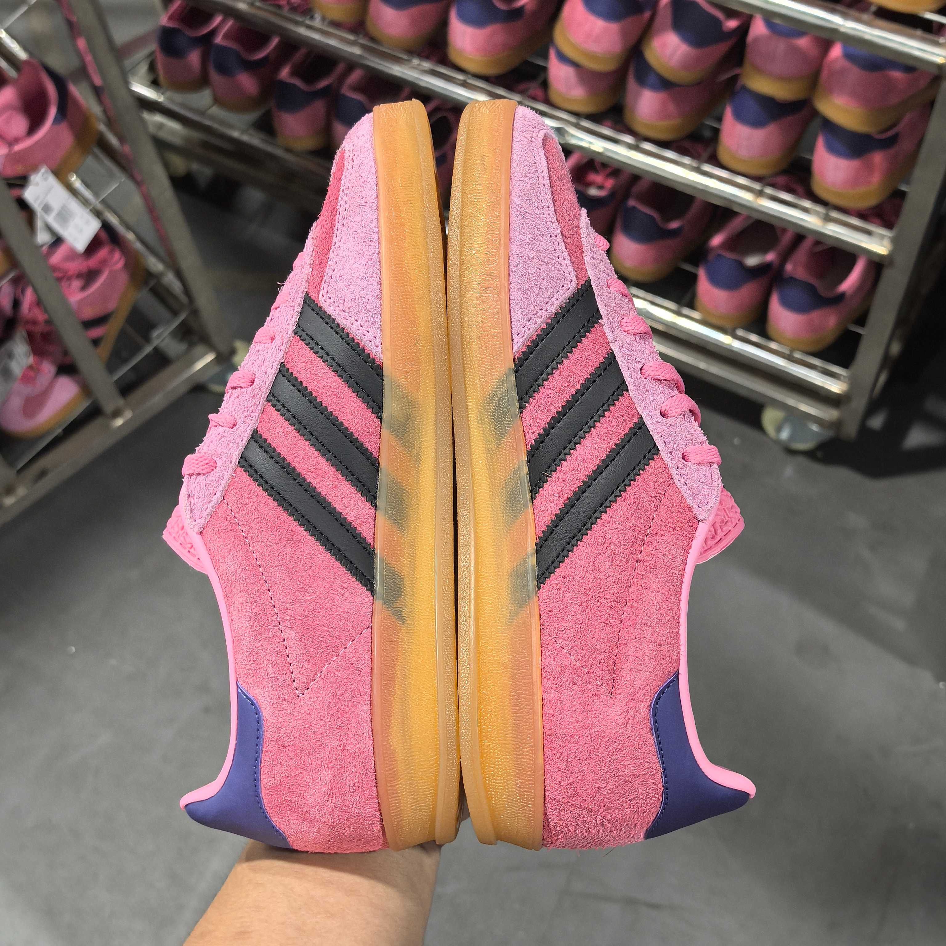 特价福利Gazelle玫红35.5-40 原厂翻毛皮材质打造 实拍看图 所见即所得