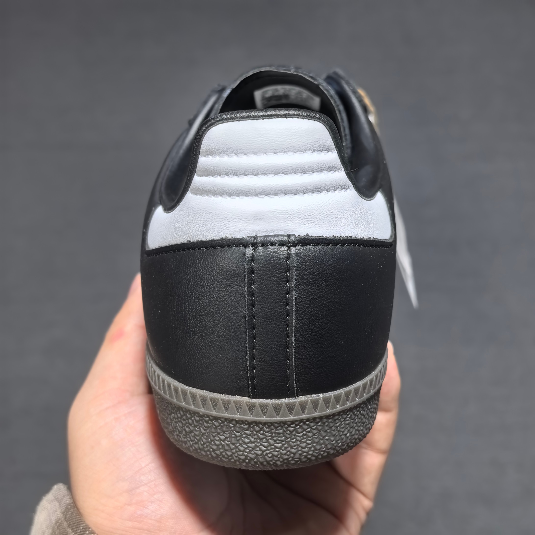 Originals 尺码35.5-46纯原-Originals Samba Vegan 低帮板鞋 黑白 