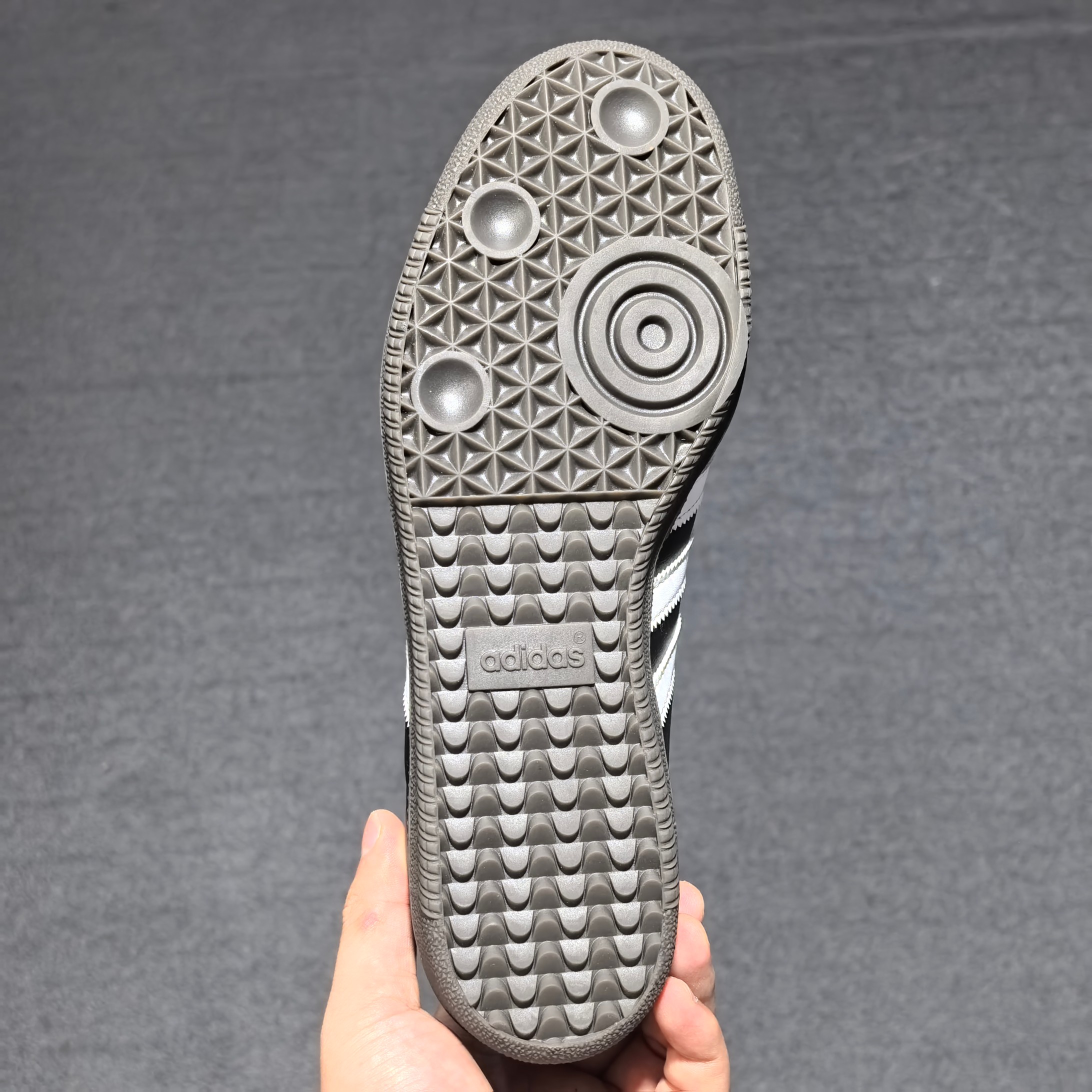 Originals 尺码35.5-46纯原-Originals Samba Vegan 低帮板鞋 黑白 