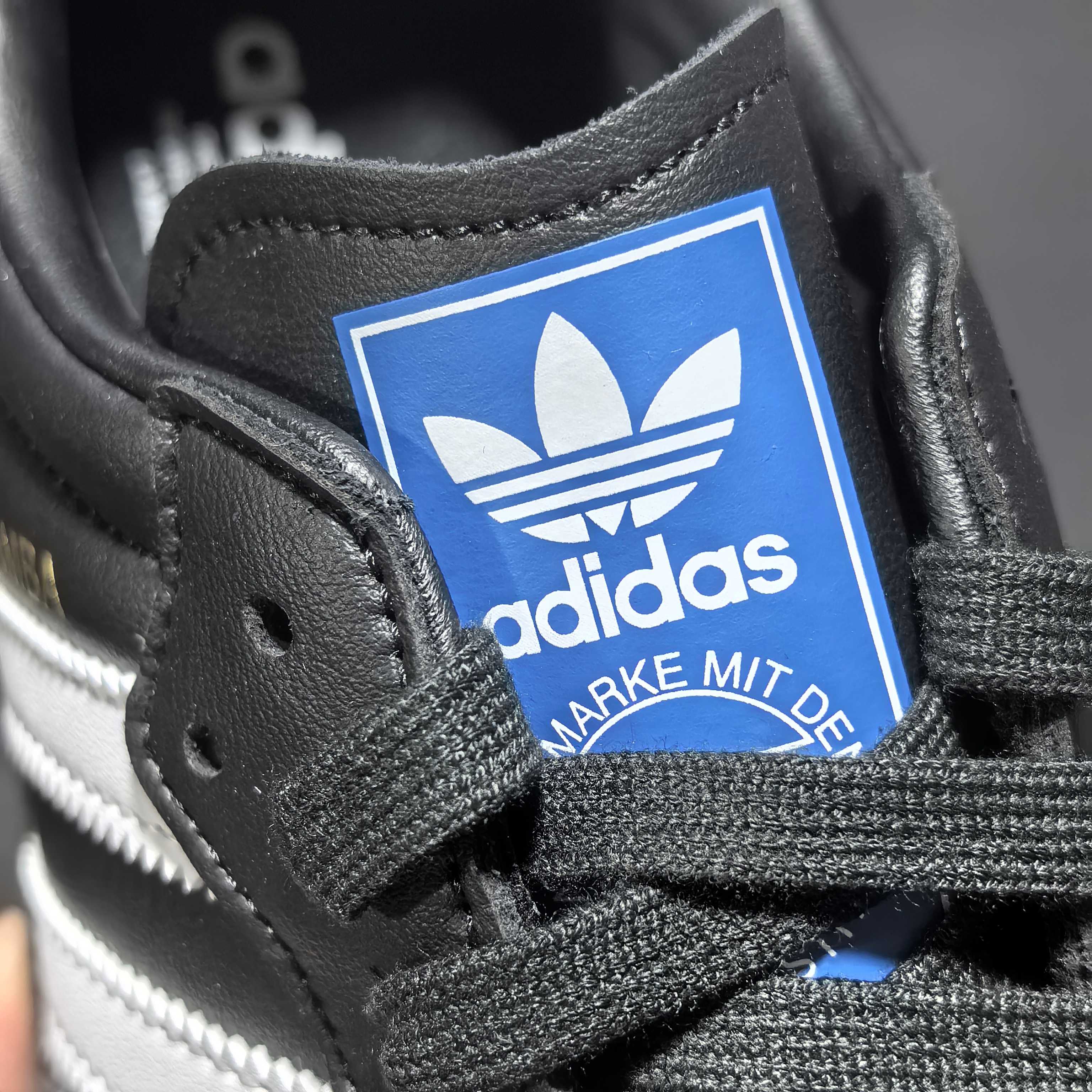 Originals 尺码35.5-46纯原-Originals Samba Vegan 低帮板鞋 黑白 