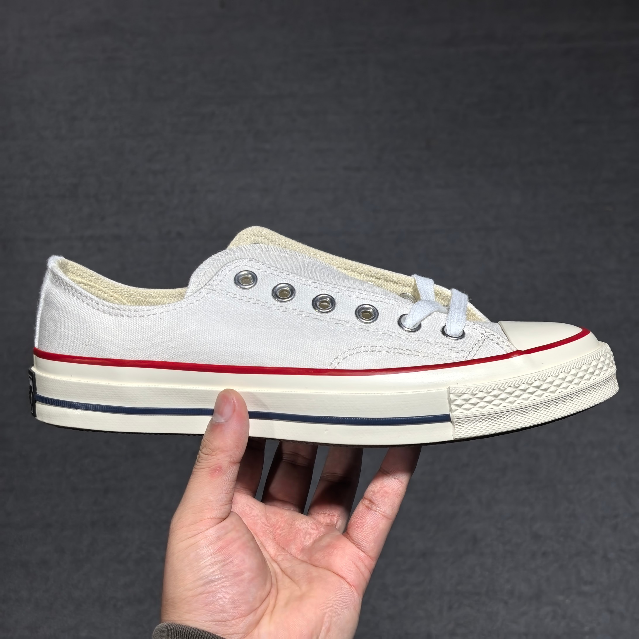 顶级Converse 1970s 匡威1970S.升级版平台冲正版本 匡威三星标帆布鞋原装帆布，还原Zp