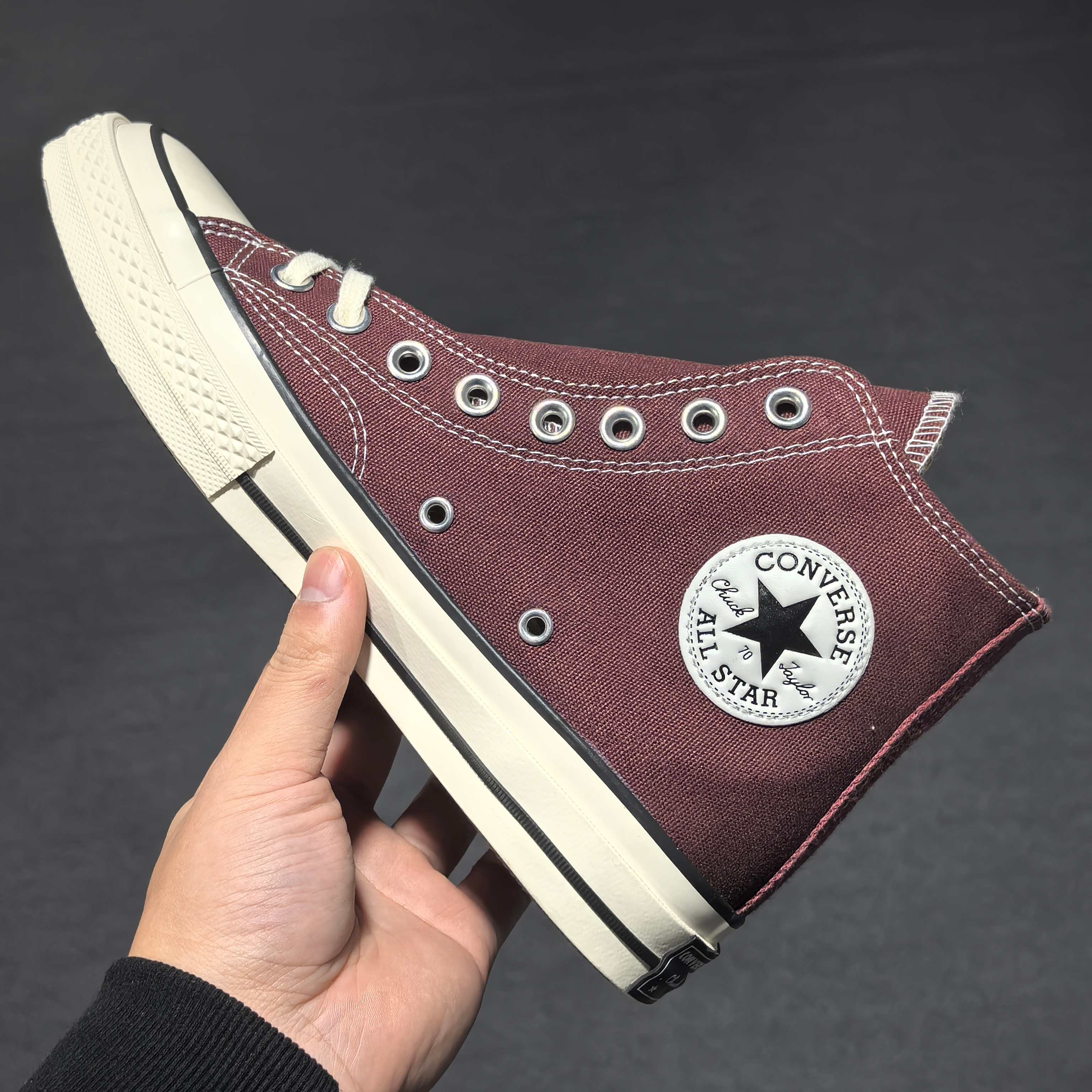 顶级Converse 1970s 匡威1970S.升级版平台冲正版本 匡威三星标帆布鞋原装帆布，还原Zp