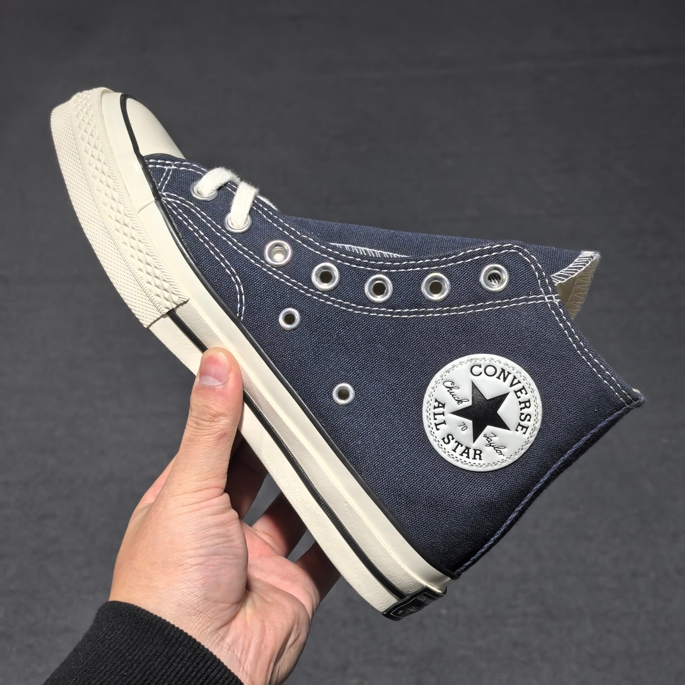 顶级Converse 1970s 匡威1970S.升级版平台冲正版本 匡威三星标帆布鞋原装帆布，还原Zp
