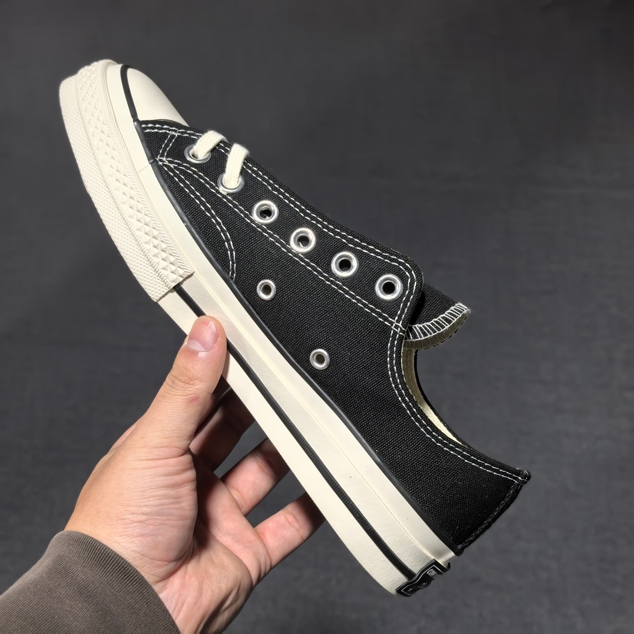 顶级Converse 1970s 匡威1970S.升级版平台冲正版本 匡威三星标帆布鞋原装帆布，还原Zp
