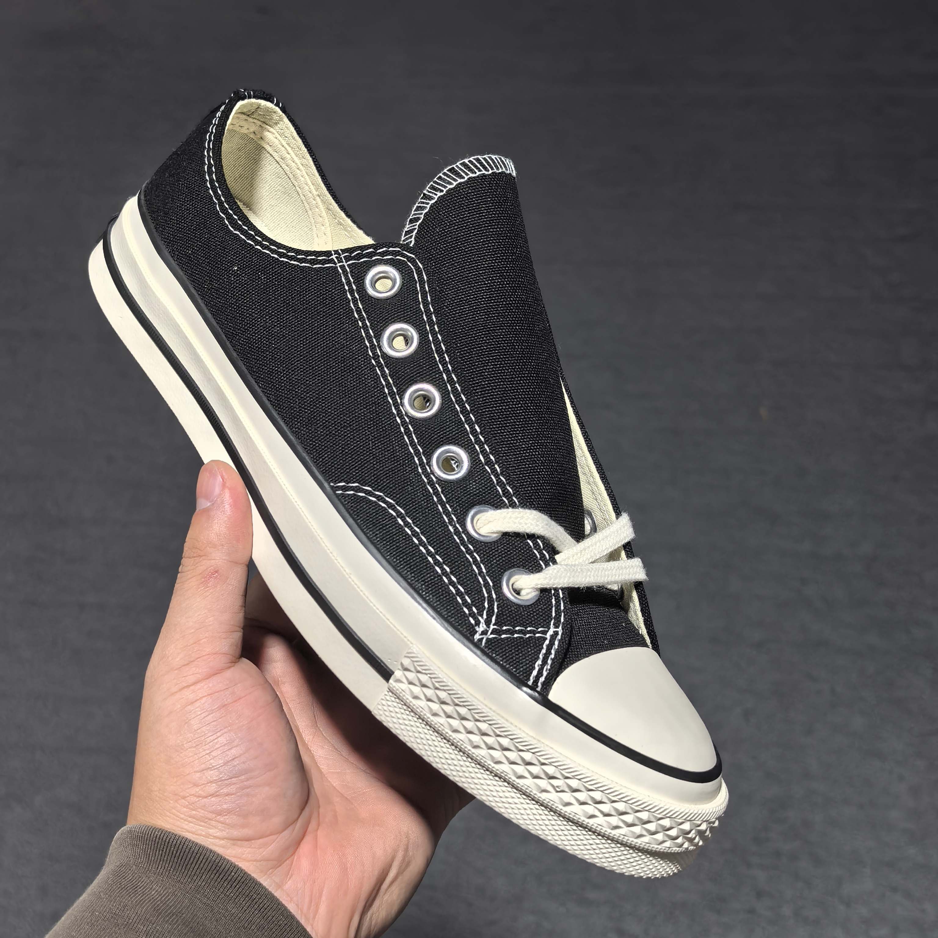 顶级Converse 1970s 匡威1970S.升级版平台冲正版本 匡威三星标帆布鞋原装帆布，还原Zp