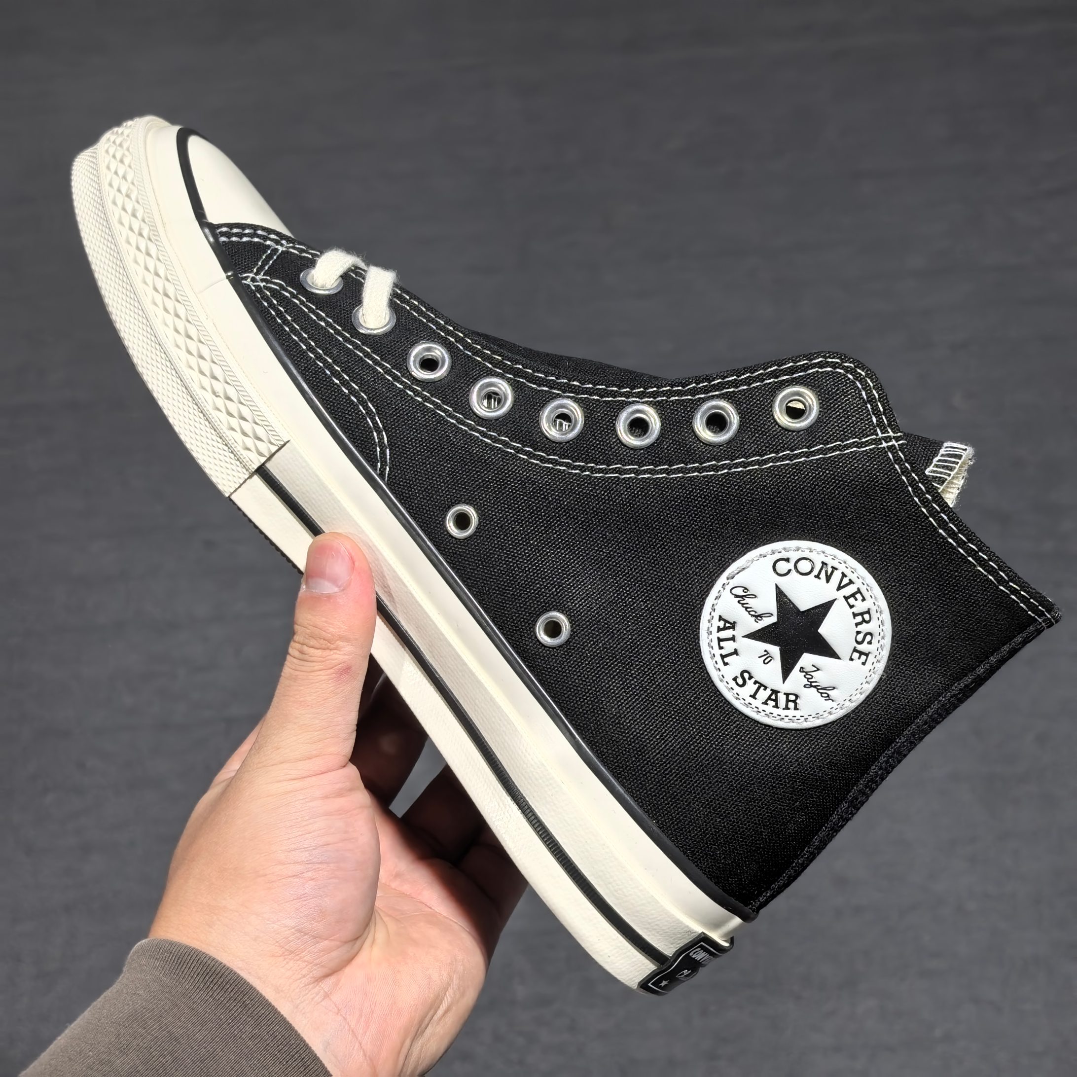 顶级Converse 1970s 匡威1970S.升级版平台冲正版本 匡威三星标帆布鞋原装帆布，还原Zp