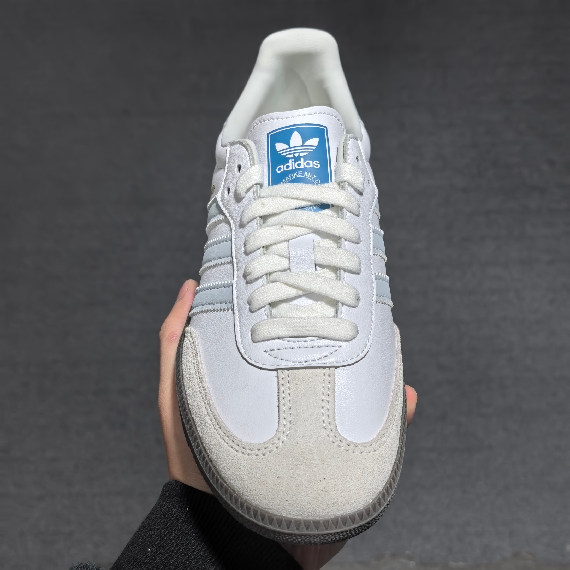 Originals 鞋码36-46纯原出品-Samba OG 白蓝 ID205535.5 36 36.5