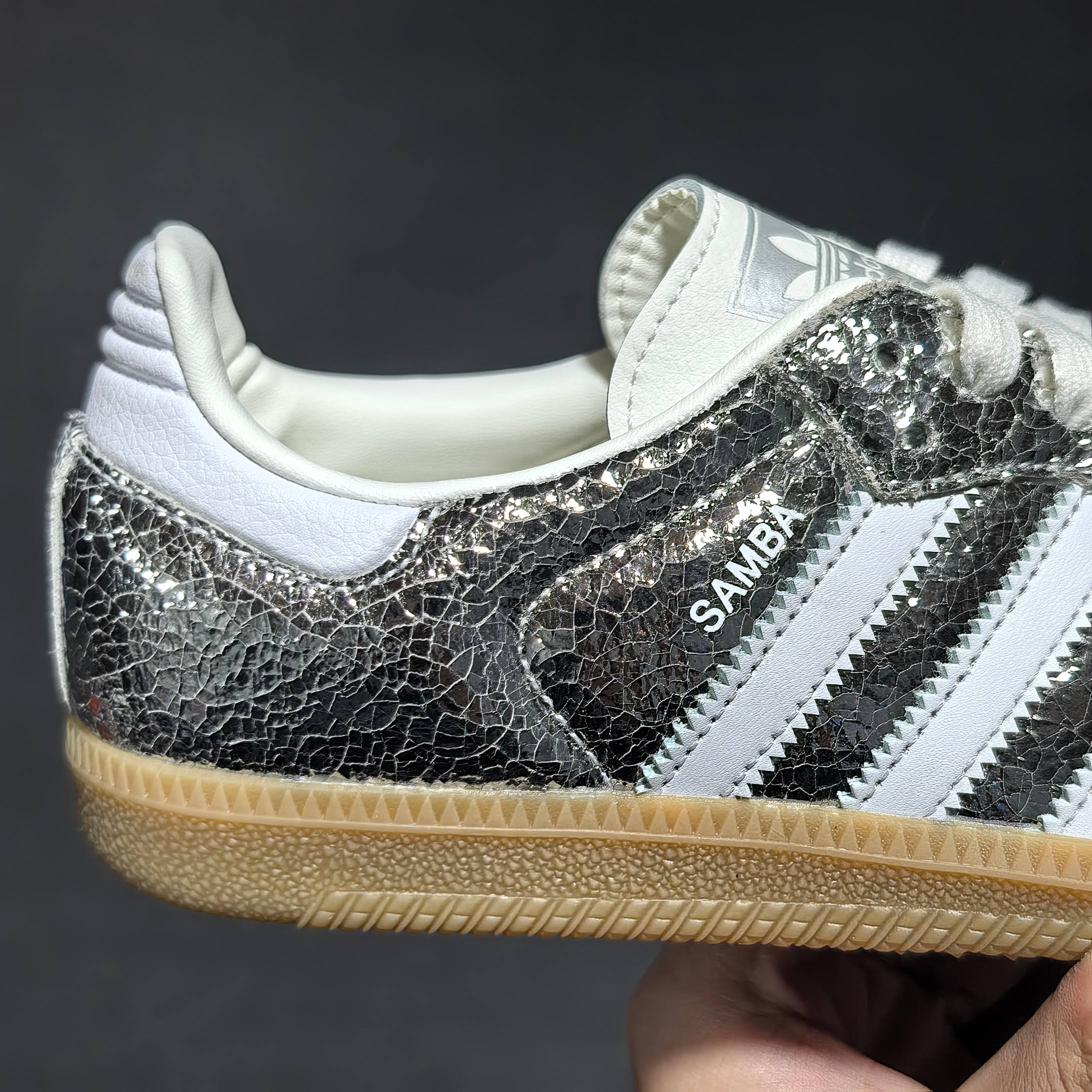 Originals 尺码36-45纯原版出品-AD Samba OG Silver Metallic C