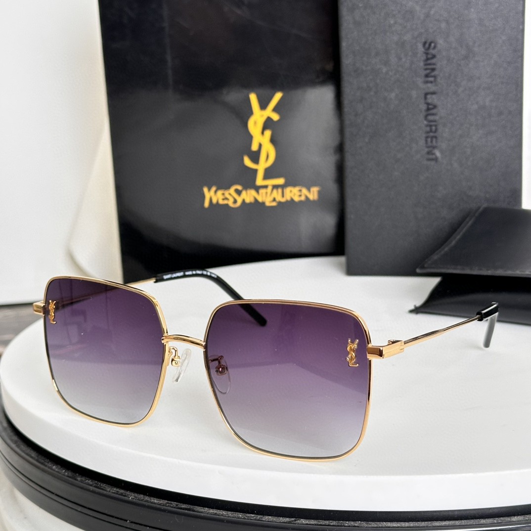  ‼️原版 SAINT LAURENT 圣罗兰 SL314 尺码58口18-140 YSL高品质金属方形