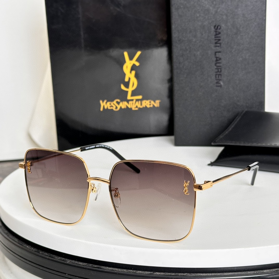 ‼️原版 SAINT LAURENT 圣罗兰 SL314 尺码58口18-140 YSL高品质金属方形